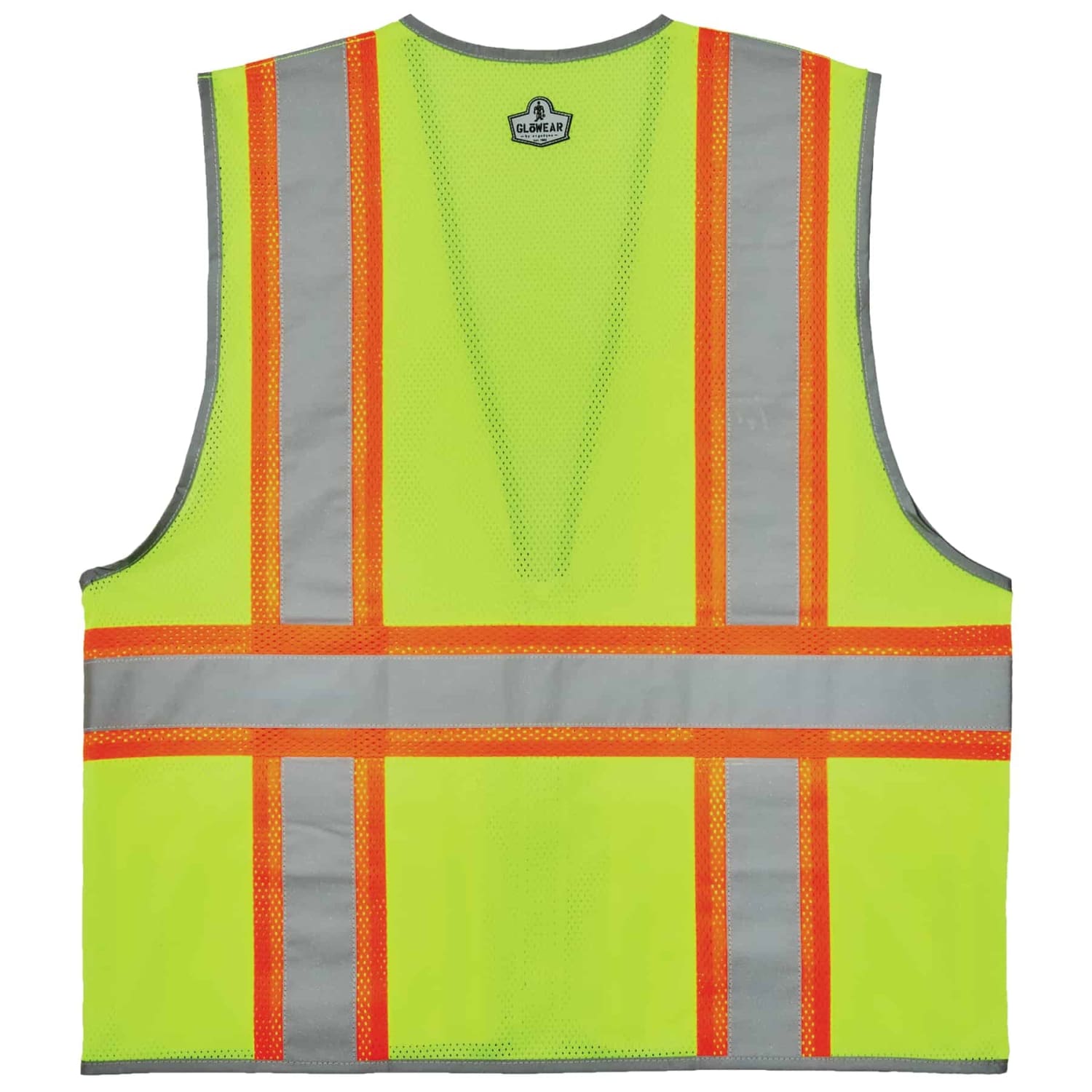 Ergodyne GloWear Safety Vest, 2-Tone, Type-R Class 2, Large/X-Large, Lime, 8246Z - Image 3