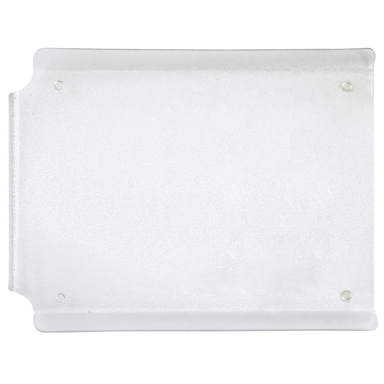 Better Houseware Acrylic Dual-Purpose Slanted Drain And Cutting Board, 19in x 14-1/2in x 2in, Clear