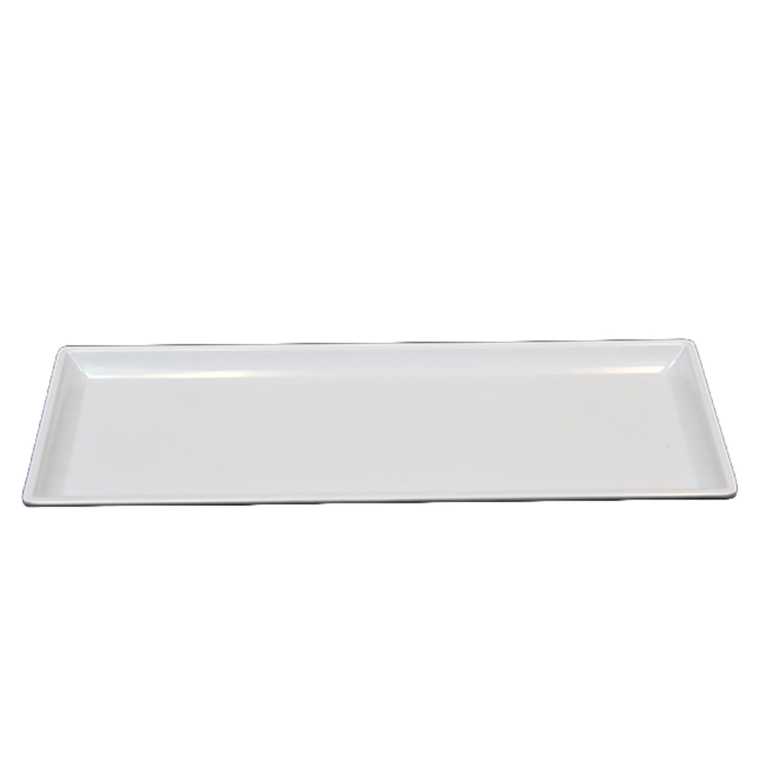 Hospitality Source Del Mar Bath Set Amenity Trays, 10-1/2in x 4-1/2in x 1/2in, White, Pack Of 24 Trays - Image 3
