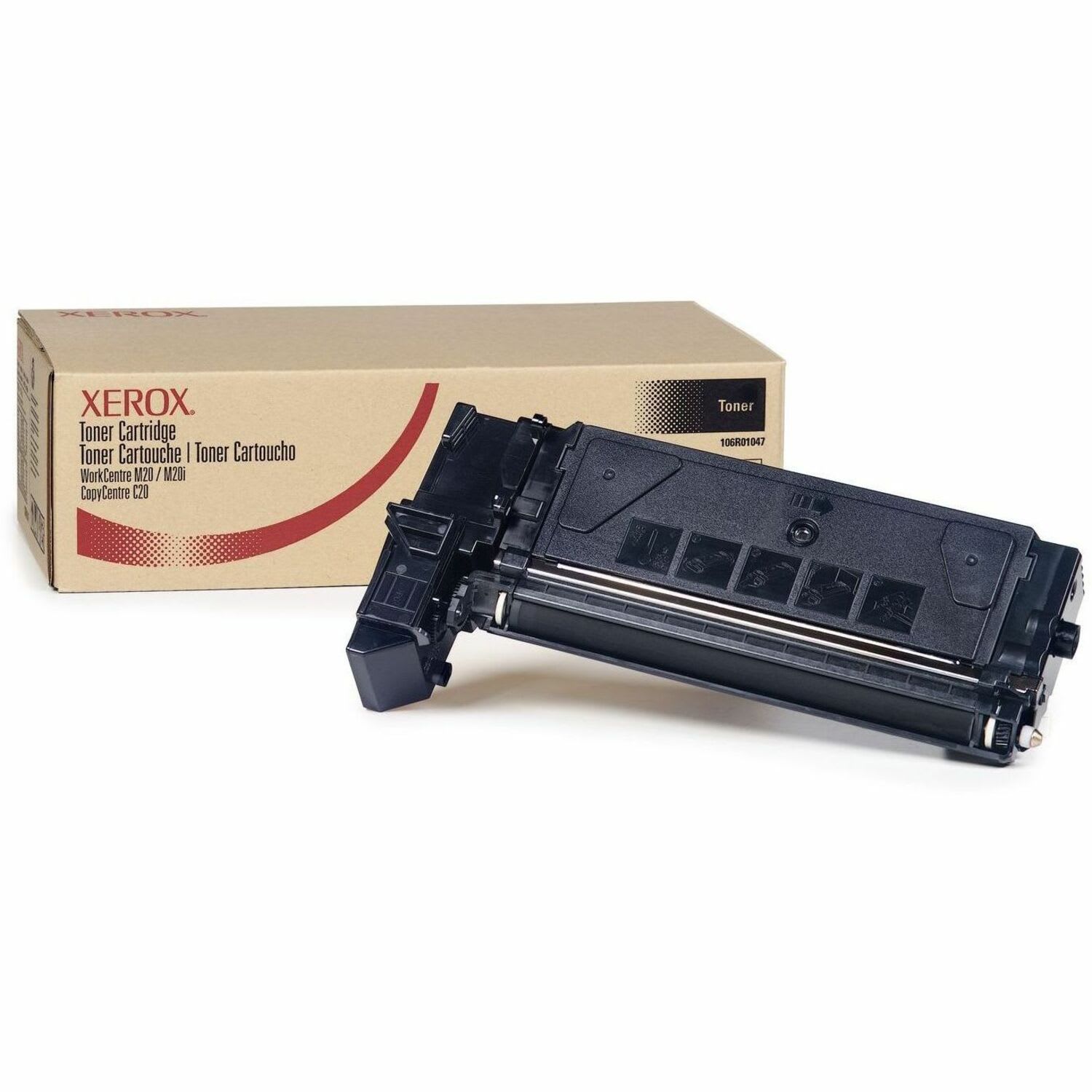 Xerox C20/M20/M20i Black CopyCentre Toner Cartridge, 106R01047 - Image 3