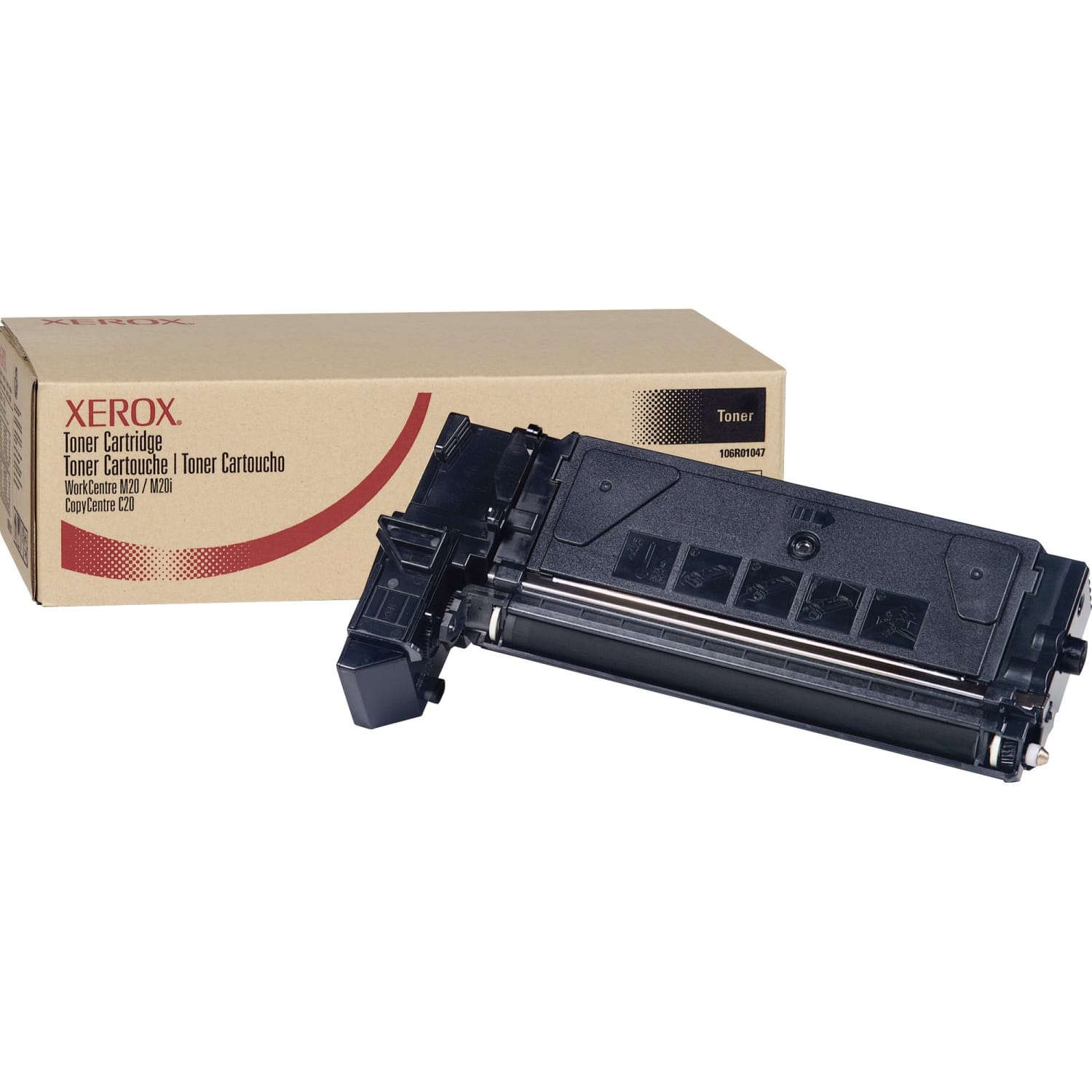 Xerox C20/M20/M20i Black CopyCentre Toner Cartridge, 106R01047 - Image 4