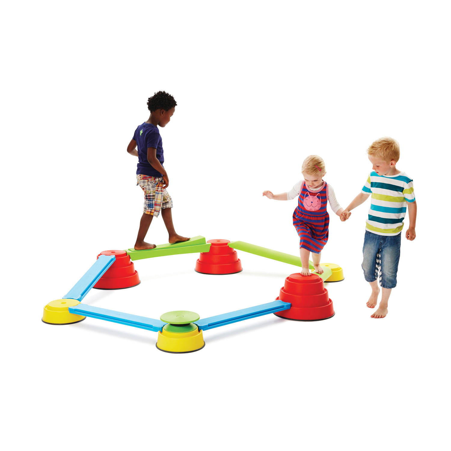 GONGE Build N' Balance 13-Piece Intermediate Set, Multicolor - Image 3