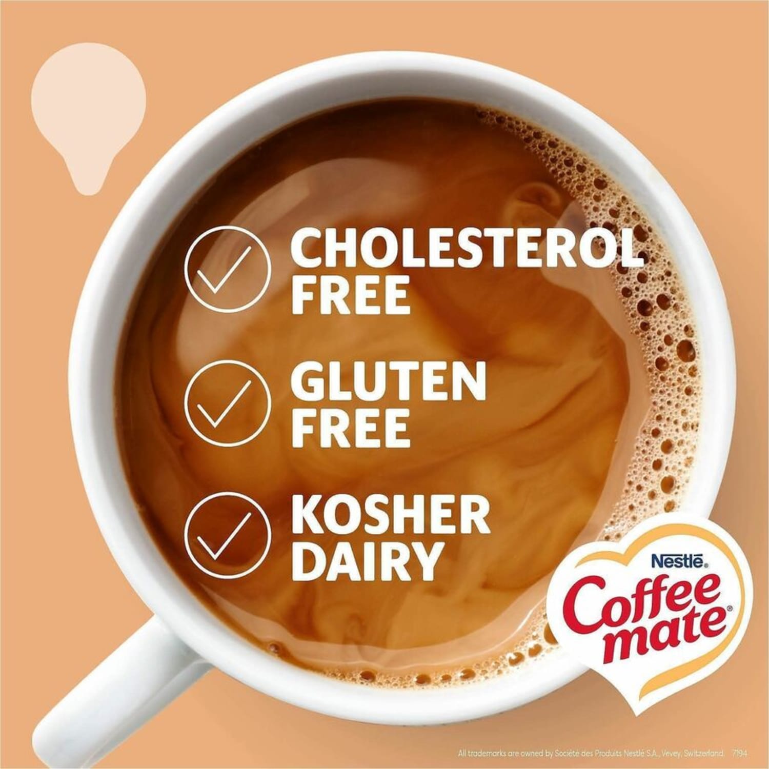 Coffee mate Vanilla Caramel Nondairy Liquid Creamer Singles - Vanilla Caramel Flavor - 0.38 fl oz (11 mL) - 180 / Carton - Image 5