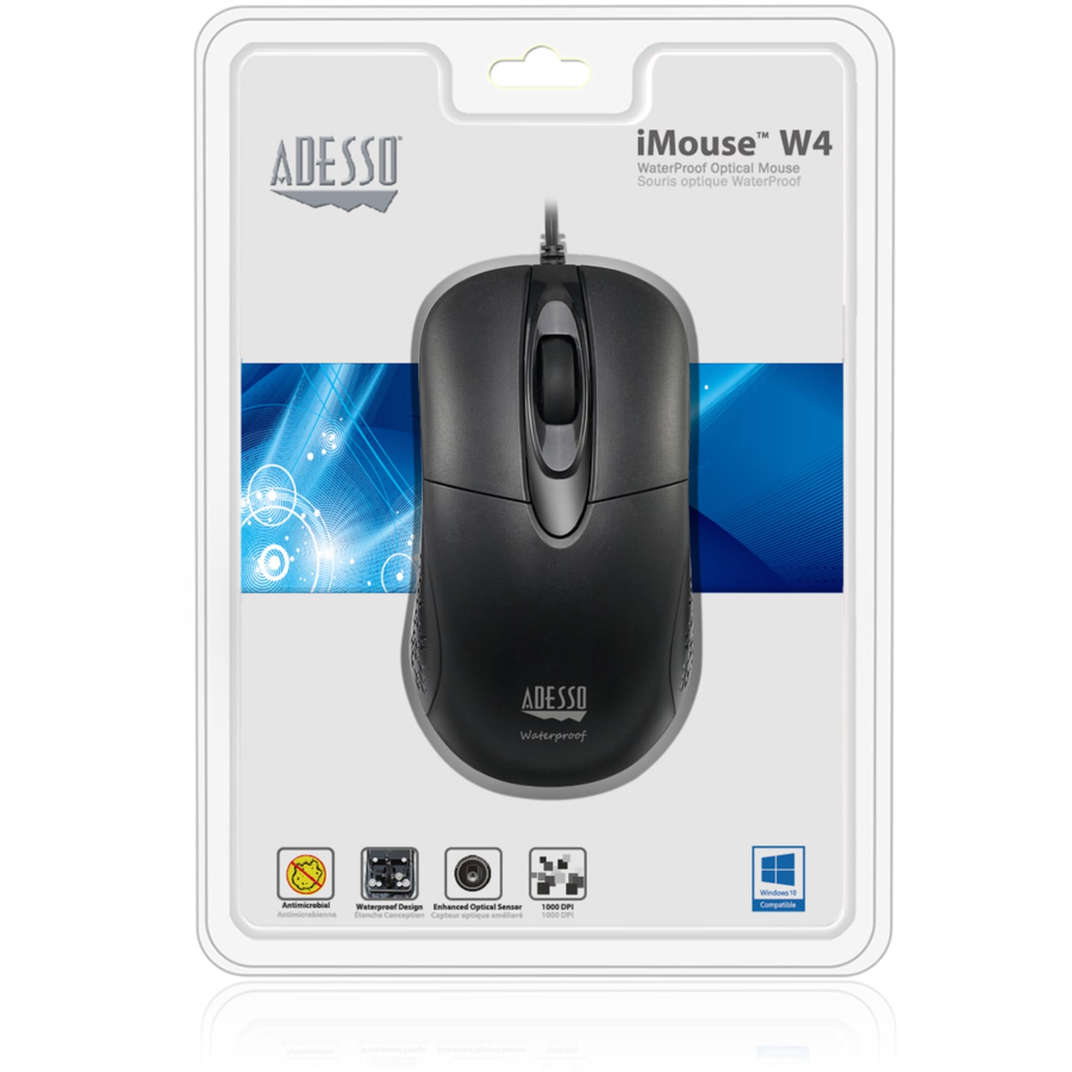 Adesso iMouse W4 USB Optical Mouse - Image 4