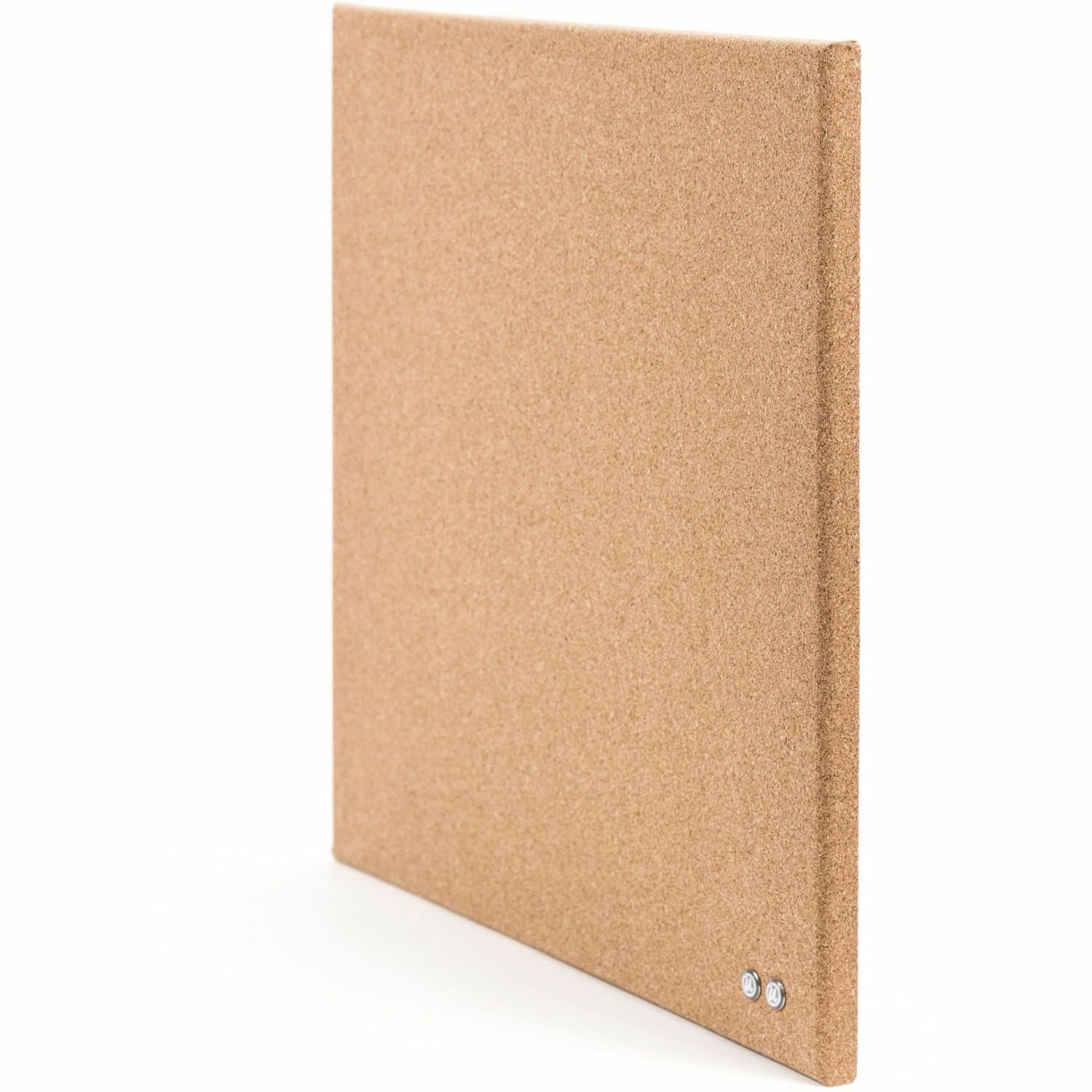 U Brands Cork Bulletin Board, Natural Cork, 14in x 14in, Frameless - Image 4