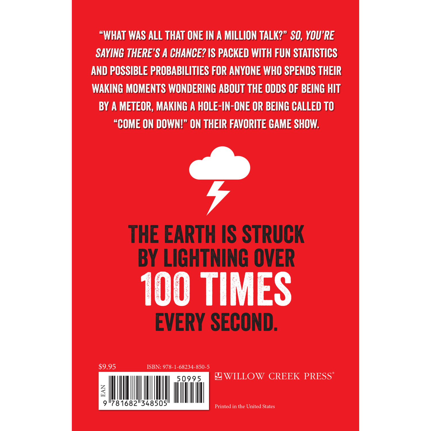 Willow Creek Press 6in x 7in Hardcover Gift Book, So You are Saying Theres A Chance - Image 3