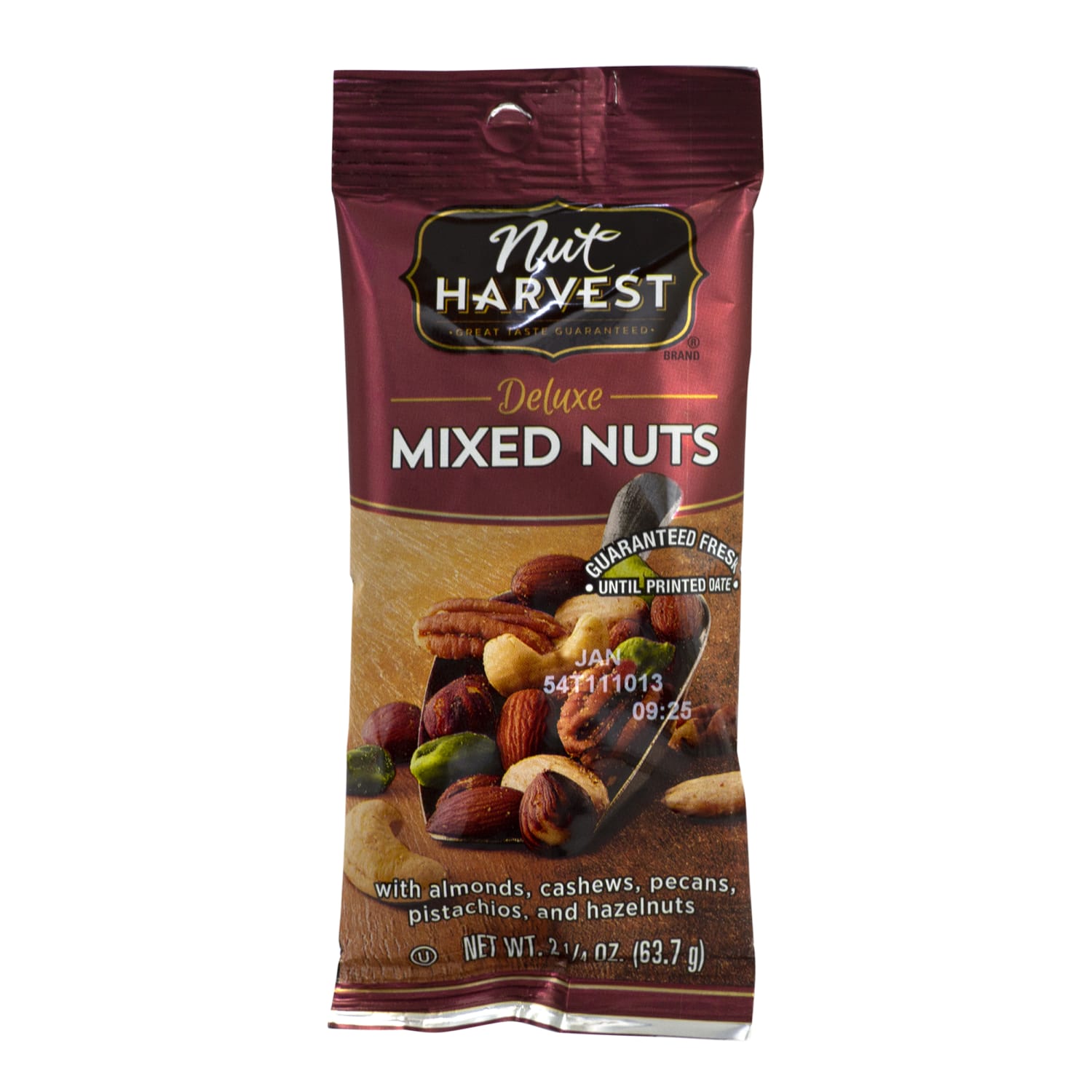 Nut Harvest Nuts, Deluxe Mixed Nuts, 2.75 Oz, Box Of 8 - Image 3