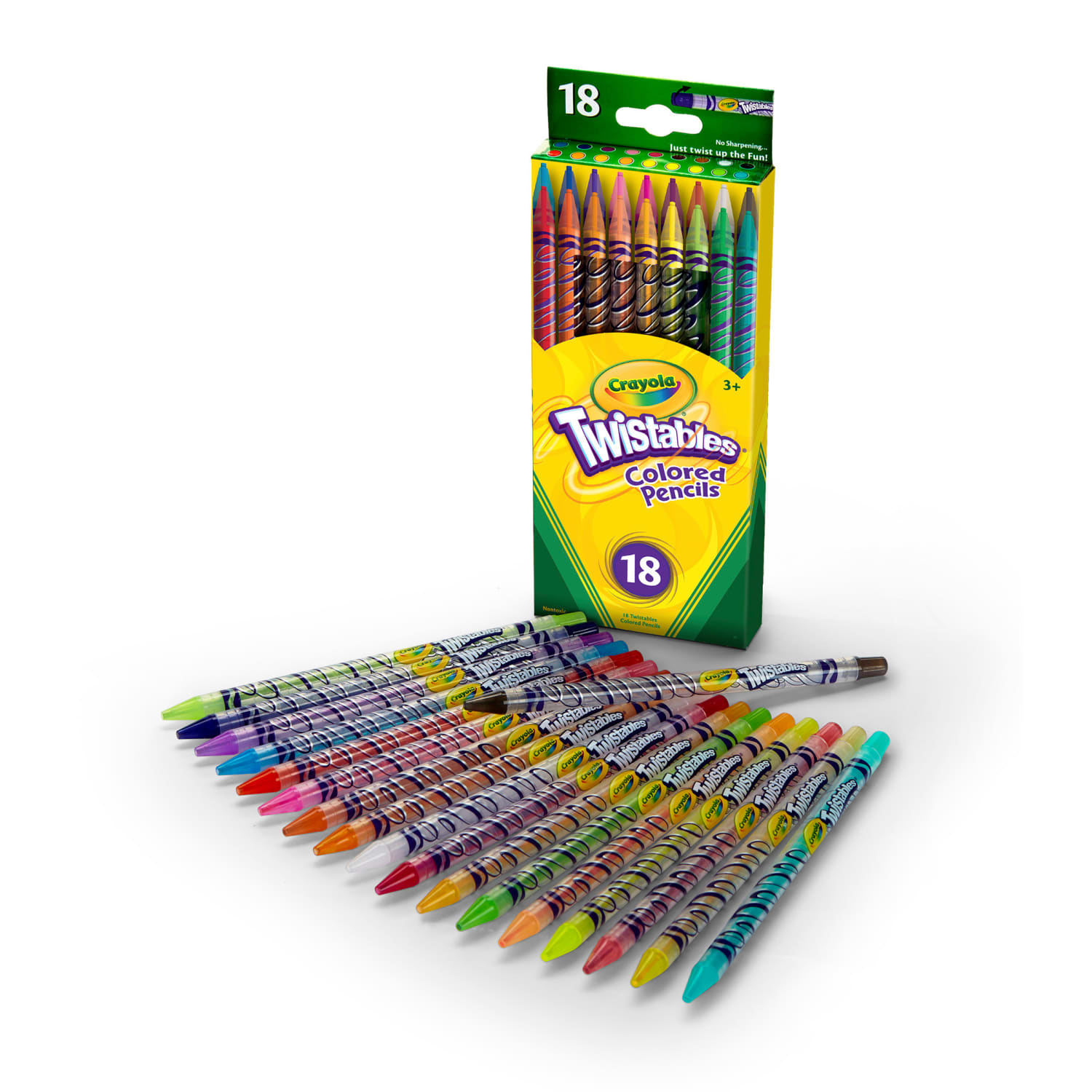 Crayola Twistables Colored Pencils, 18 Per Box, Set Of 3 Boxes - Image 4