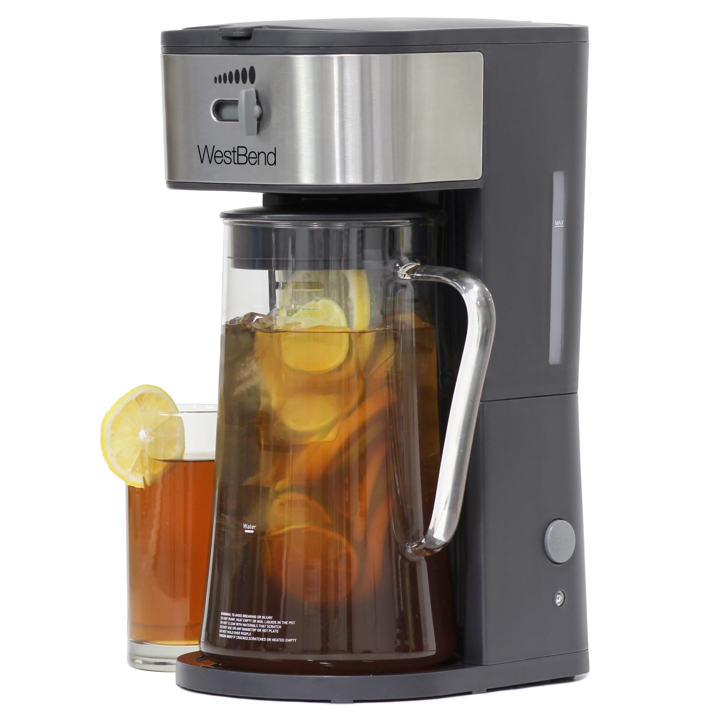 West Bend Iced Tea Maker, Black - Image 6