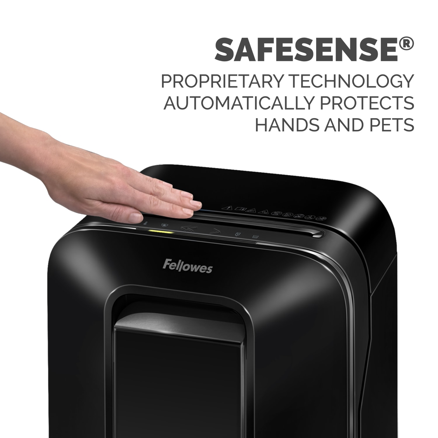 Fellowes Powershred LX200 100% Jam Proof Micro-Cut 12-Sheet Shredder, Black, 5015001 - Image 4