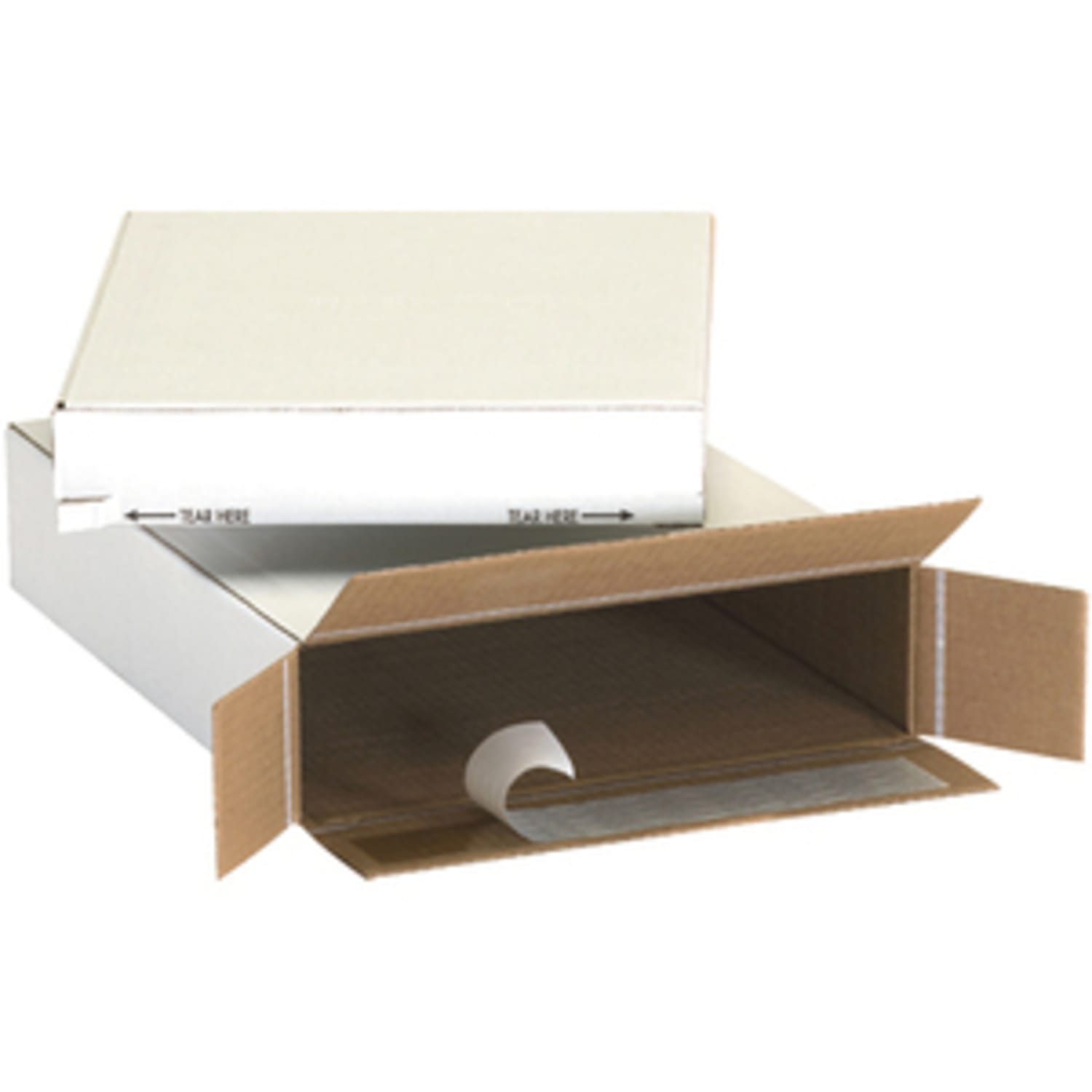 Partners Brand Self-Seal Side-Loading Corrugated Boxes, 11 1/4in x 3in x 15 1/8in, Pack Of 25 - Image 6