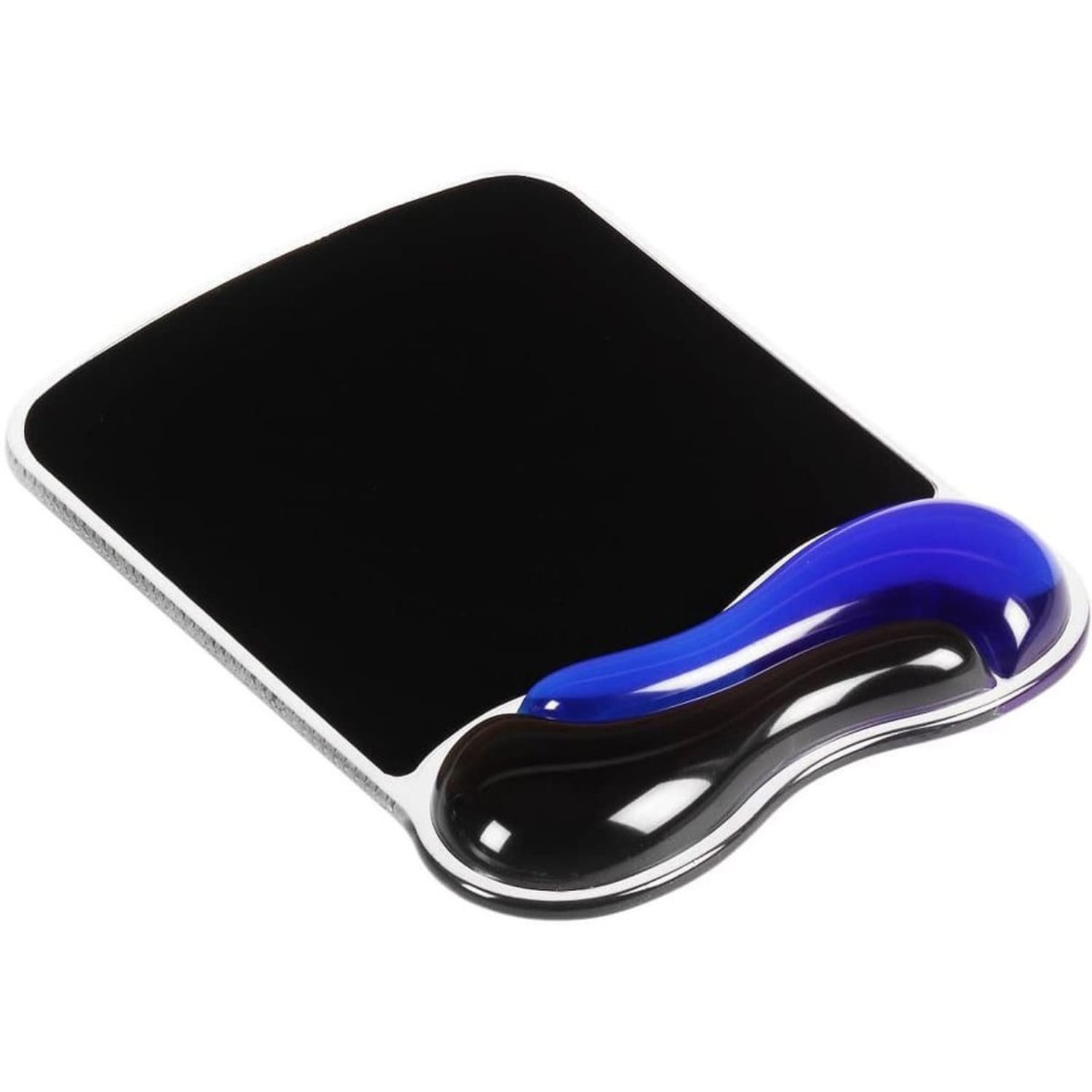 Kensington Duo Gel Mouse Pad Wrist Rest, Black/Blue - Image 3