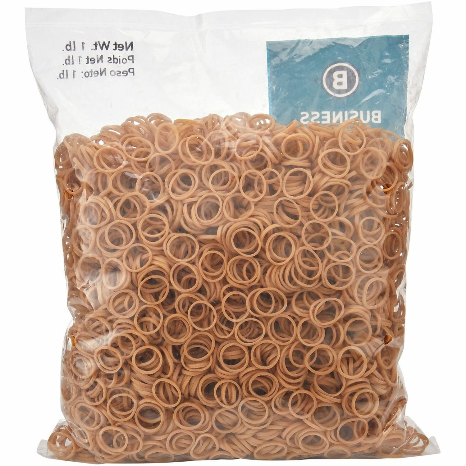 Business Source Quality Rubber Bands - Size: #8 - 0.9in Length x 0.1in Width - Sustainable - Rubber - Crepe - 5200 / Pack - Image 6