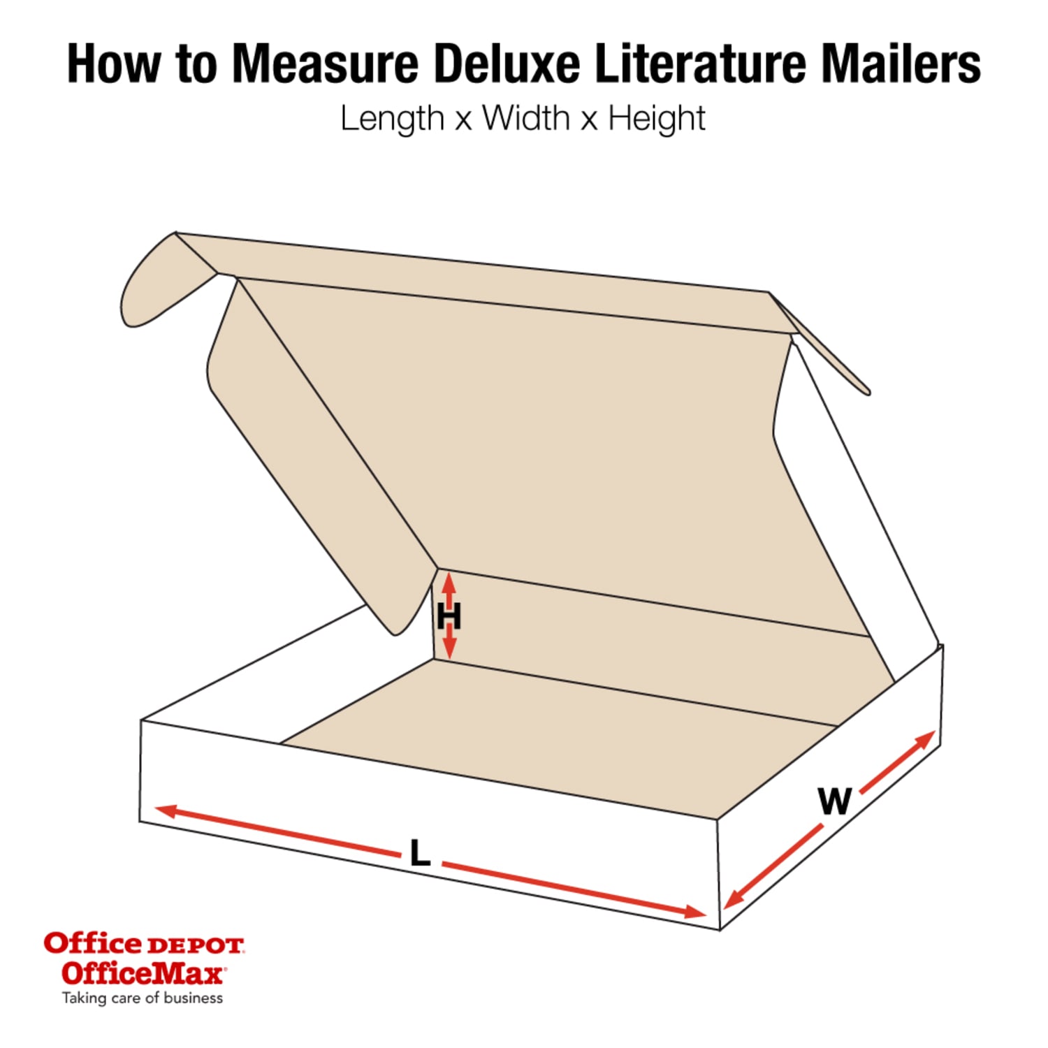 Partners Brand Deluxe Literature Mailers, 11 1/8in x 8 3/4in x 4in, White, Pack Of 50 - Image 3