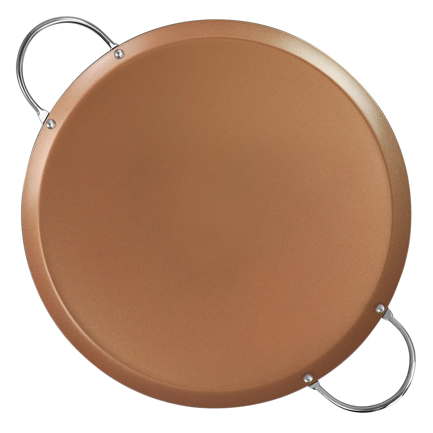 Oster Non-Stick Carbon Steel Stonefire Comal, 14in, Copper - Image 5