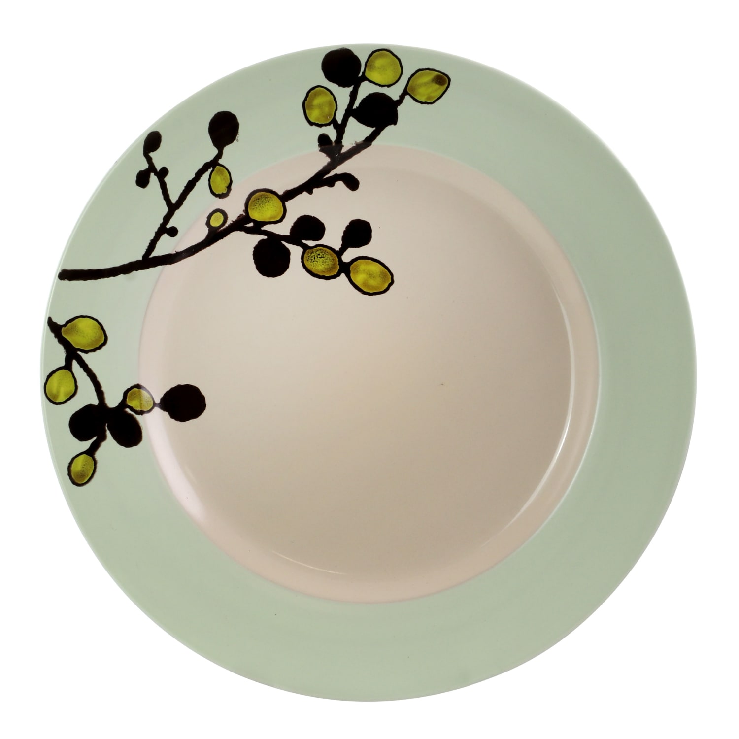 Elama 16-Piece Stoneware Dinnerware Set, Retro Bloom - Image 4