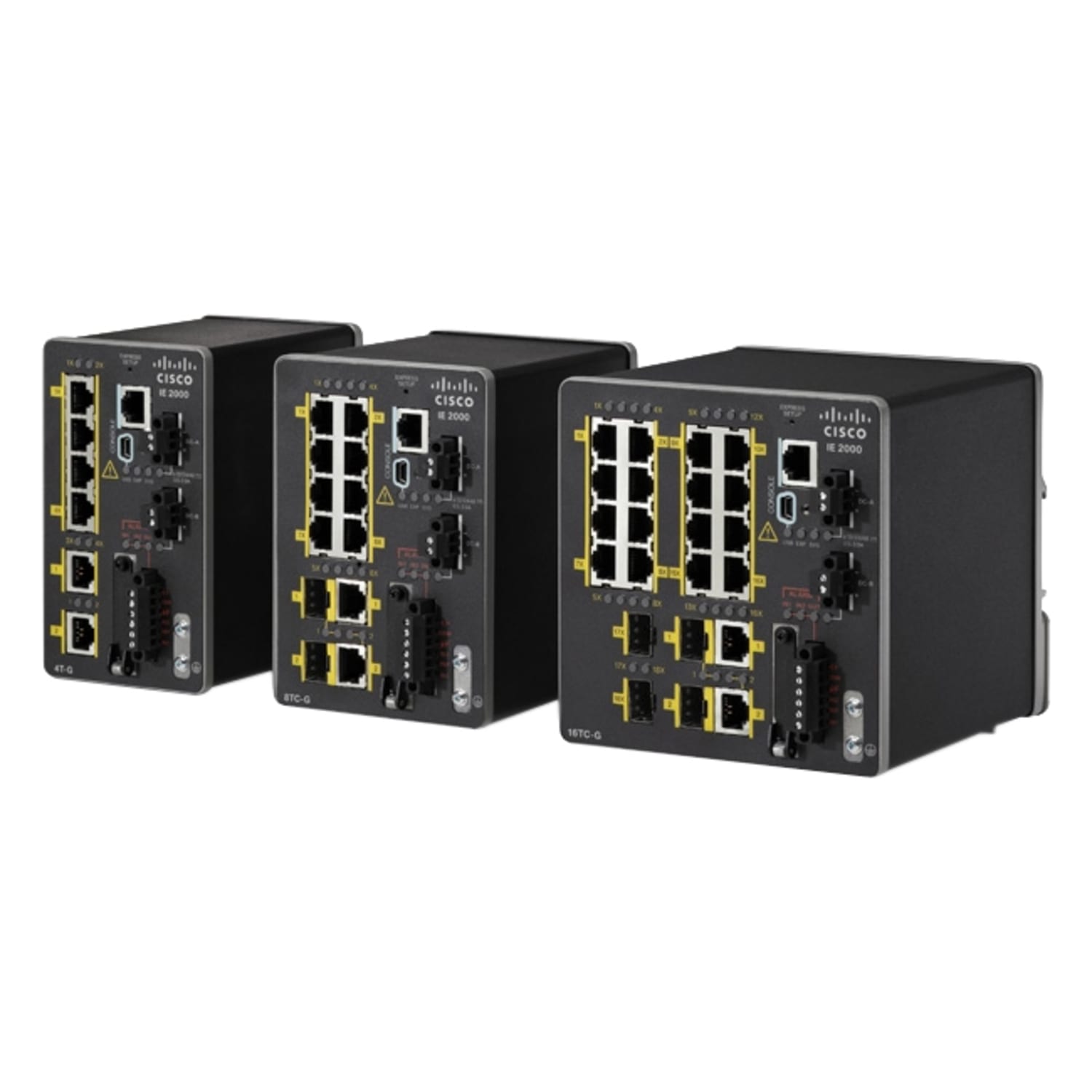 Cisco IE-2000 Ethernet Switch - 8 Ports - Manageable - Fast Ethernet, Gigabit Ethernet - 10/100Base-TX, 10/100/1000Bas - IE20008TCL - Image 3