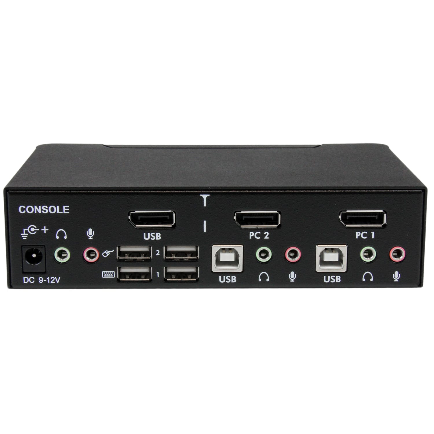 StarTech.com 2 Port Professional USB DisplayPort KVM Switch with Audio - Image 4