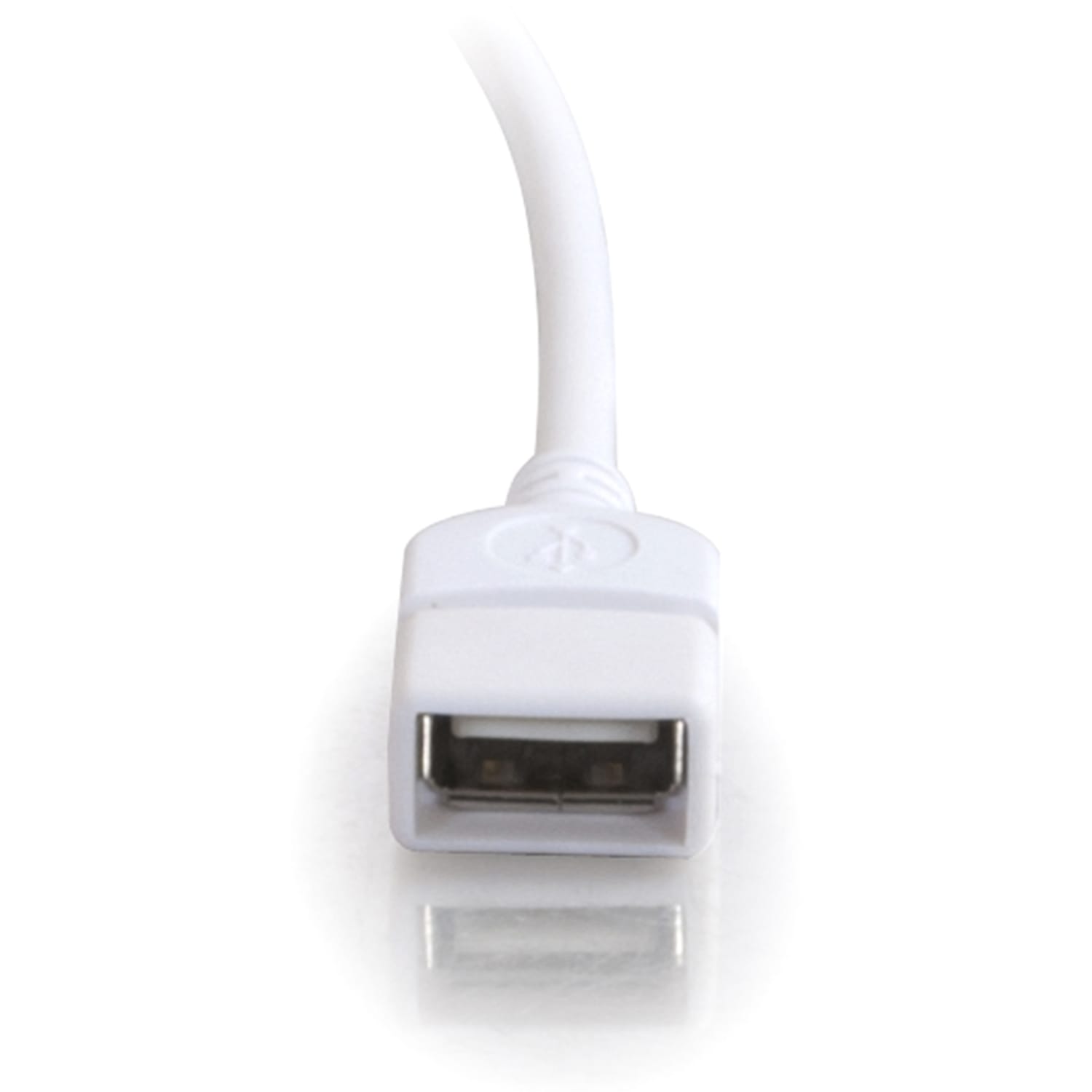 C2G 2m USB Extension Cable - USB A Male to USB A Female Cable - Type A Male - Type A Female - 6.56ft - White - Image 5