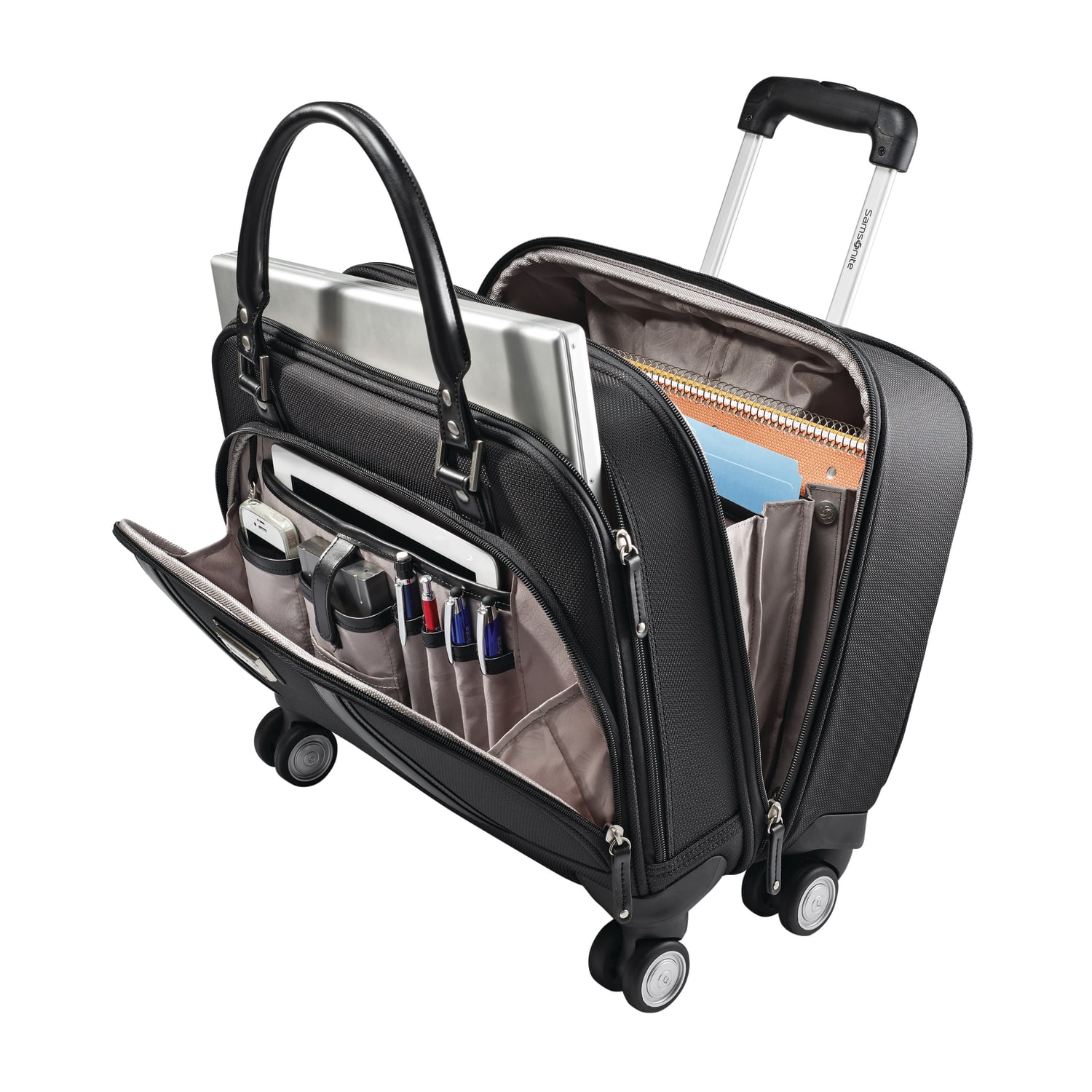 Samsonite Ladies Mobile Office Case For 15.6in Laptops, Black - Image 3