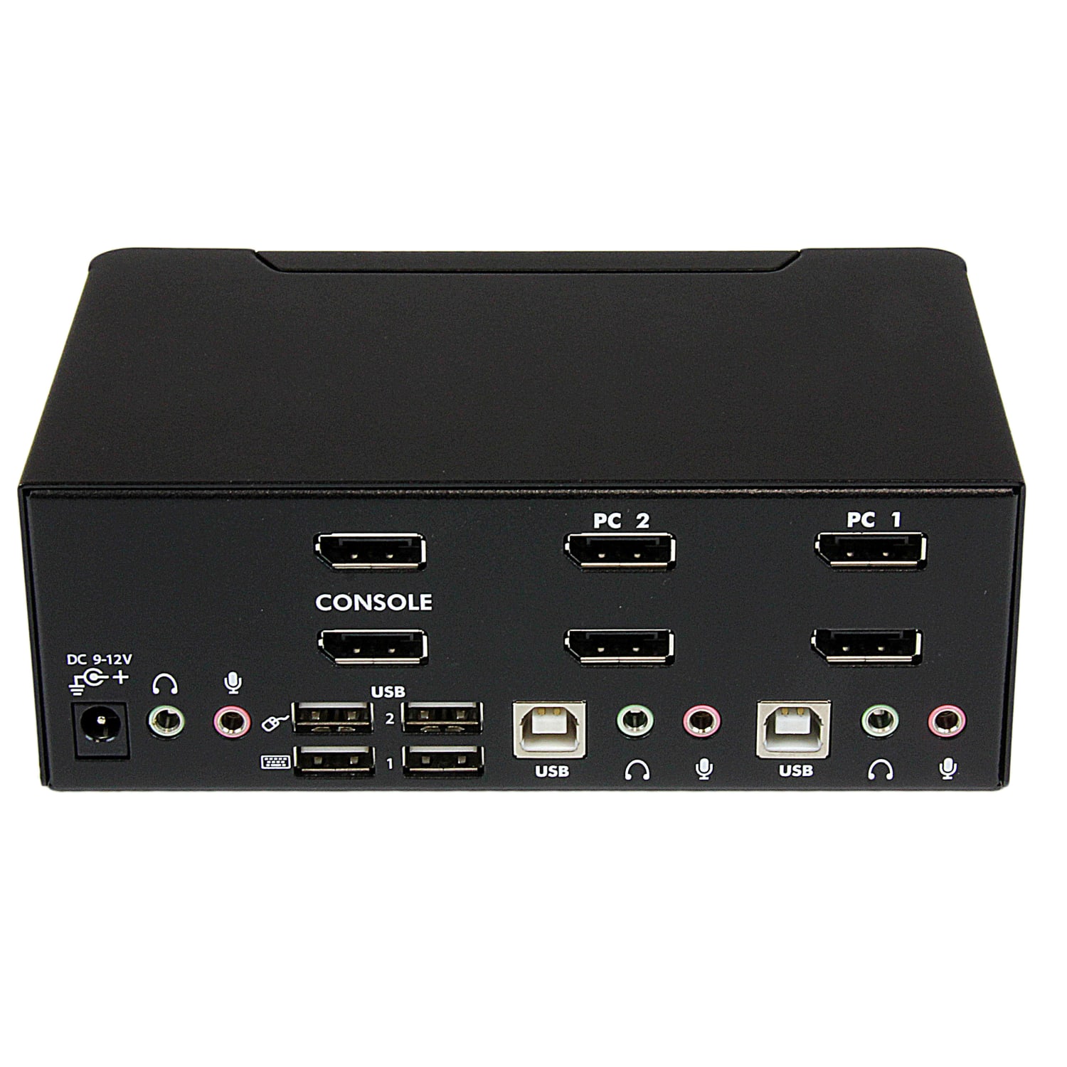 StarTech.com 2 Port Dual DisplayPort USB KVM Switch with Audio - Control 2 high-resolution dual DisplayPort computers with a single console - Image 4