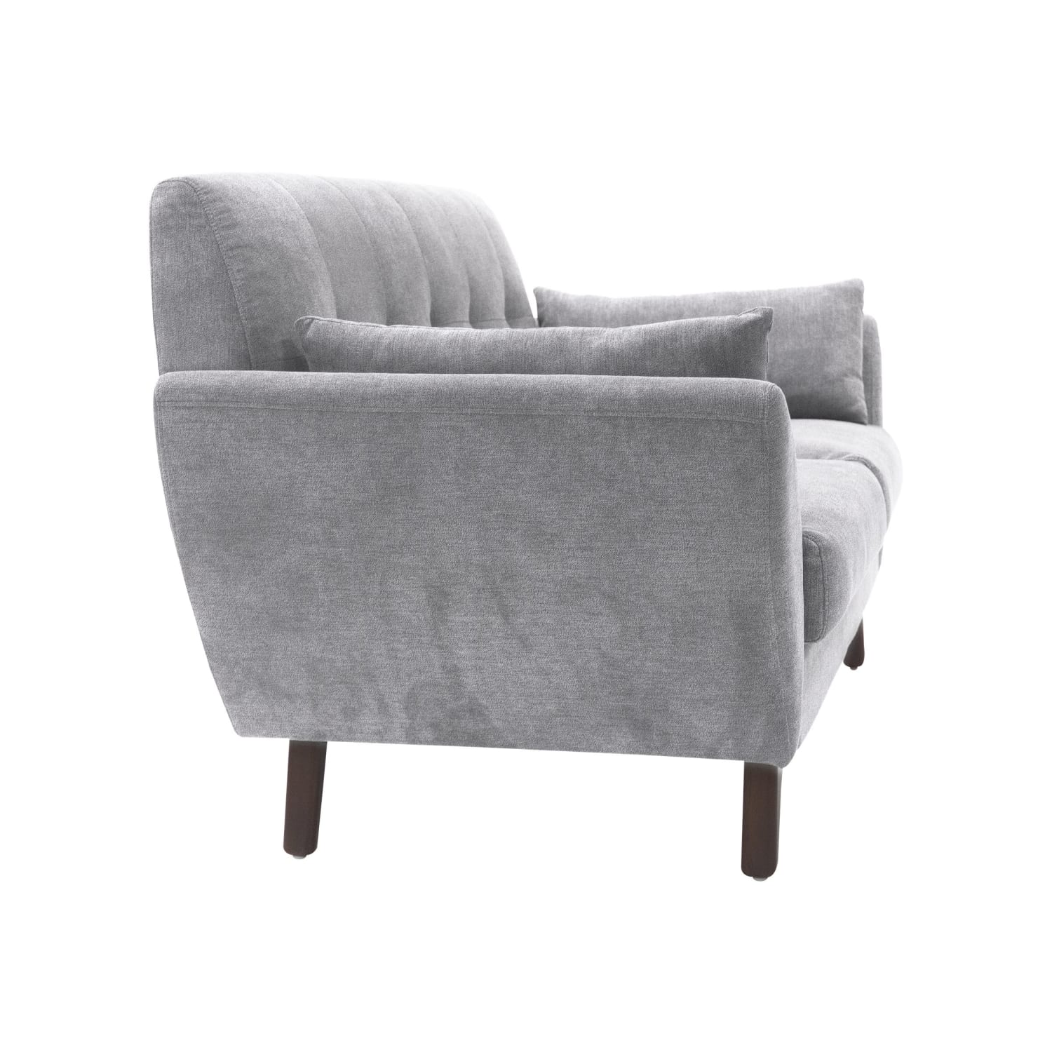 Serta Artesia Collection Loveseat Smoke GrayChestnut PopularChairscom Serta Artesia Collection Loveseat Smoke GrayChestnut PopularChairscom