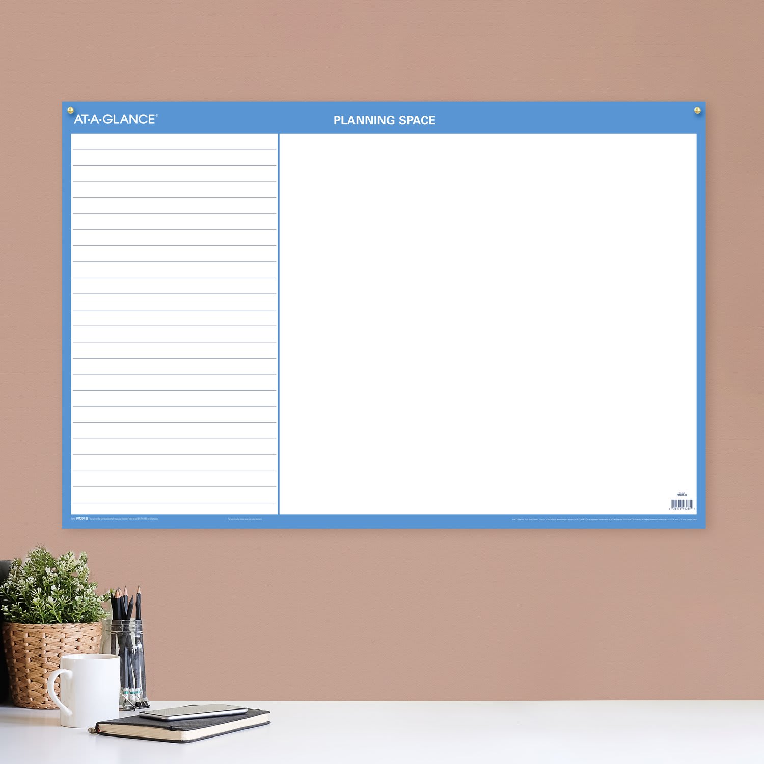 AT-A-GLANCE 2027 Horizontal Reversible Erasable Wall Calendar, Large, 36in x 24in - Image 3