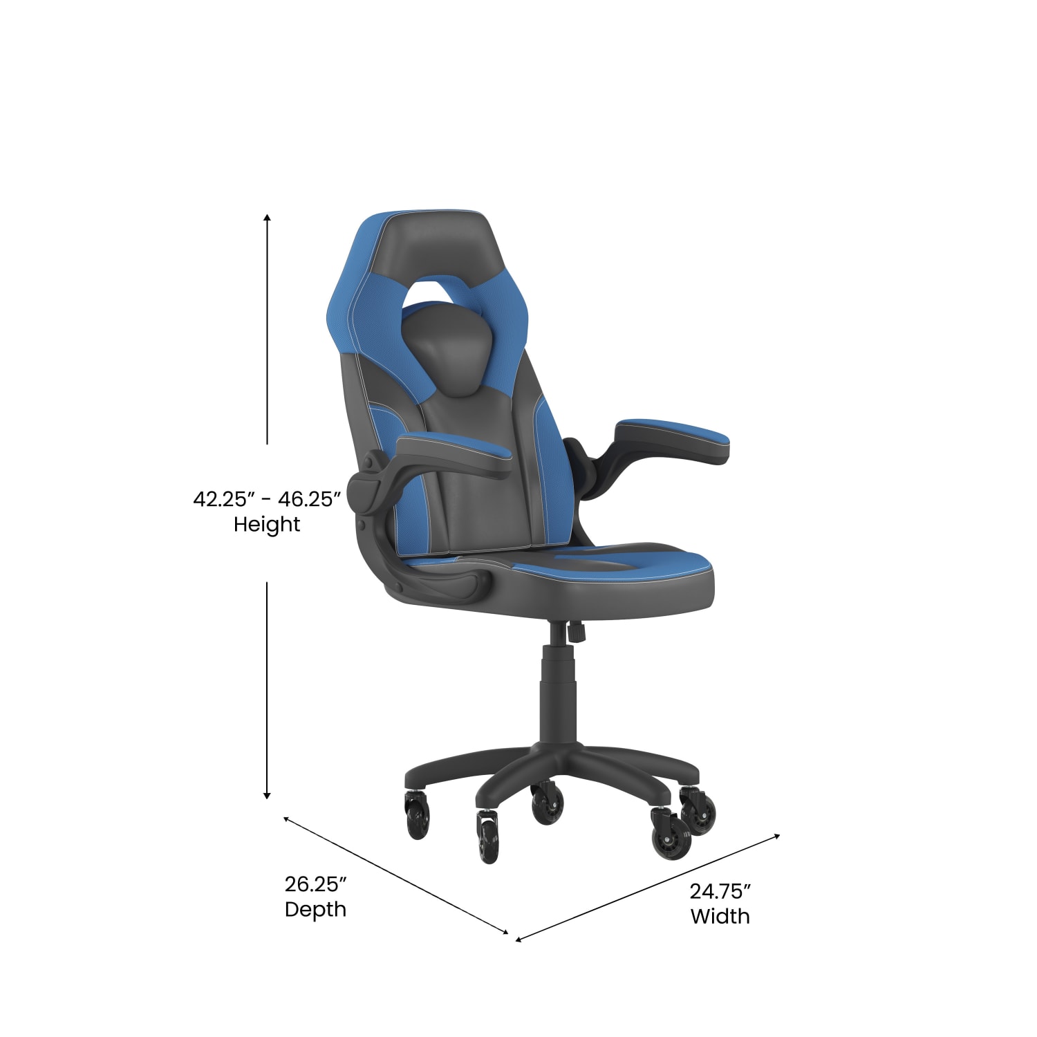 Flash Furniture X10 Racing Ergonomic Faux Leather Computer Gaming Chair Blue PopularChairscom Flash Furniture X10 Racing Ergonomic Faux Leather Computer Gaming Chair Blue PopularChairscom