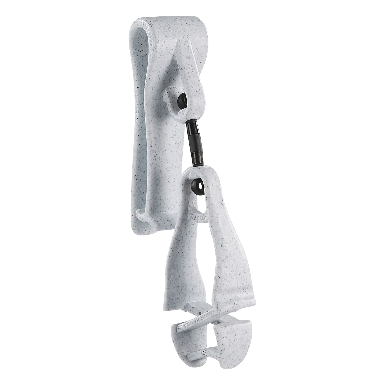 Ergodyne 3425 Glove Belt Clip Holder, 6-1/2in, Granite, Total Qty 1