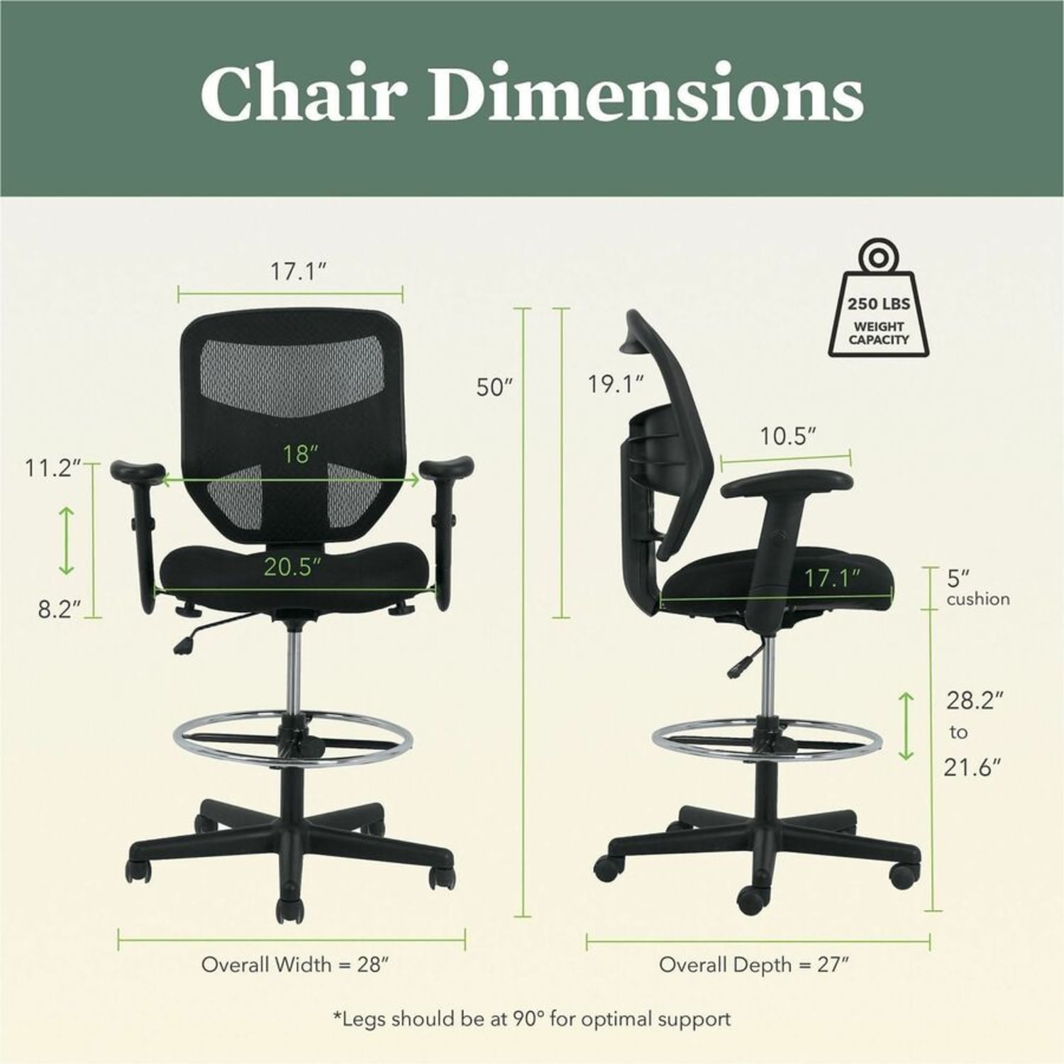 HON Prominent HighBack Task Stool Black PopularChairscom HON Prominent High Back Task Stool Black PopularChairscom