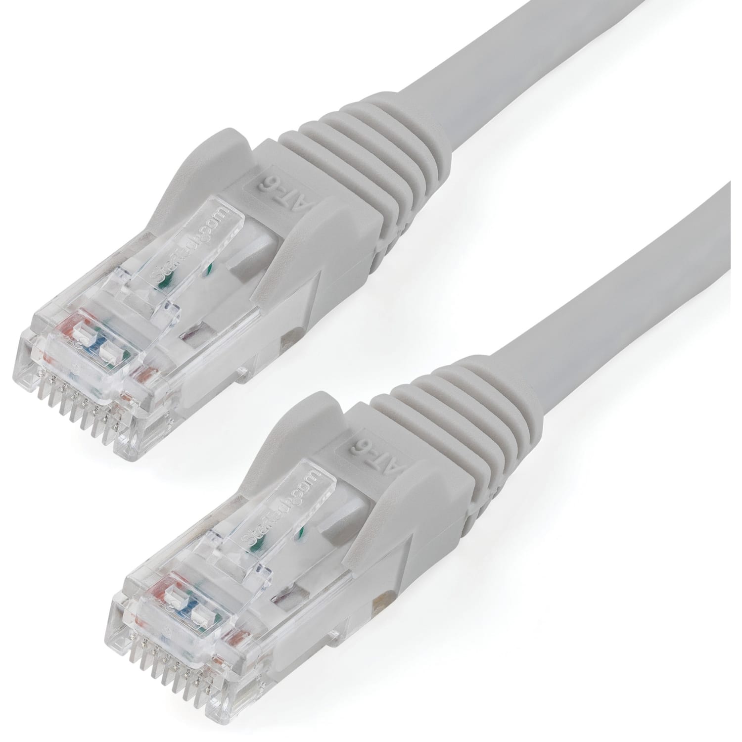 StarTech.com 30ft Gray Cat6 Patch Cable with Snagless RJ45 Connectors - Long Ethernet Cable - 30ft Cat 6 UTP Cable - N6PATCH30GR