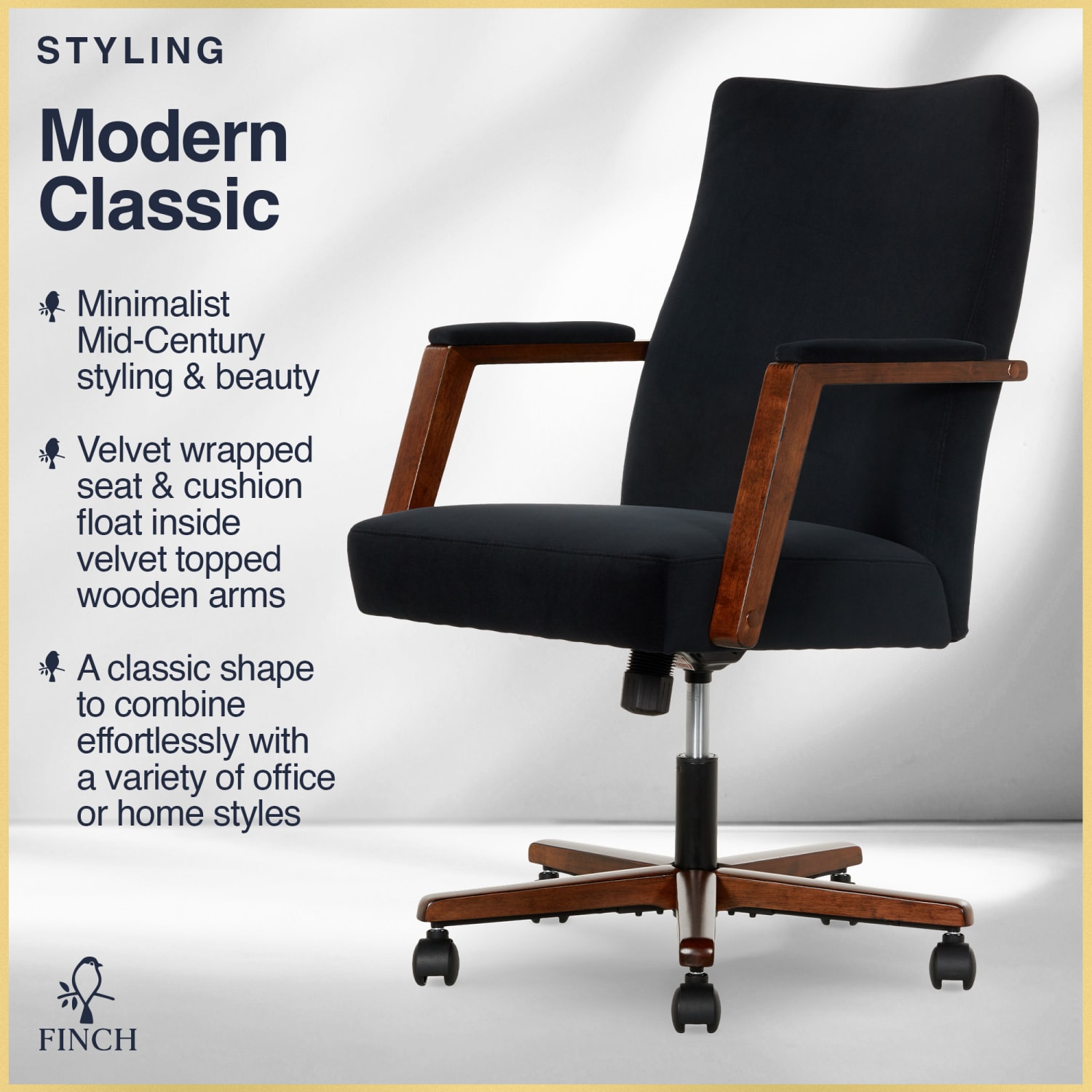 Finch NEO ONE Ergonomic Fabric HiBack Executive Office Chair Black PopularChairscom Finch NEO ONE Ergonomic Fabric Hi Back Executive Office Chair Black PopularChairscom
