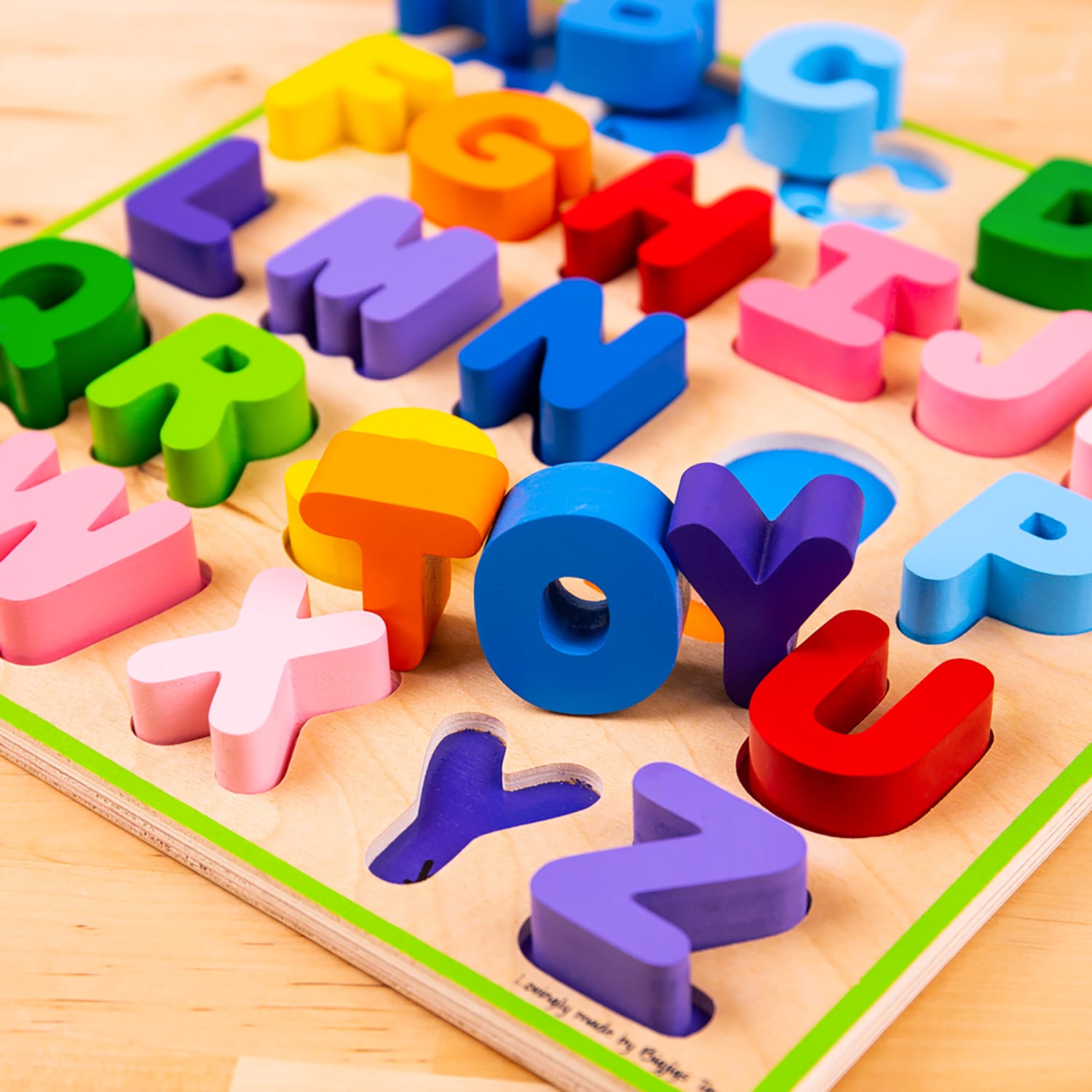 Bigjigs Toys Chunky Alphabet Puzzle - Uppercase - Image 5