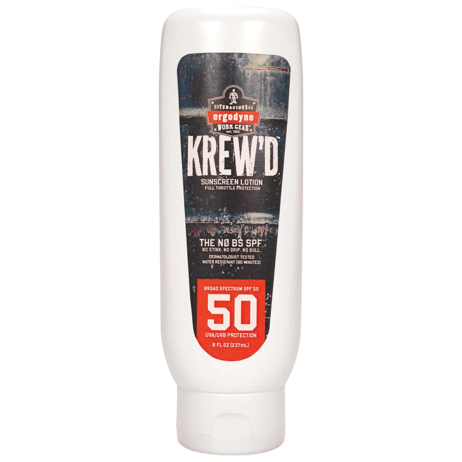 Ergodyne KREW-d 6351 SPF 50 Sunscreen Lotions, 8 Oz, Case Of 12 Lotions - Image 3