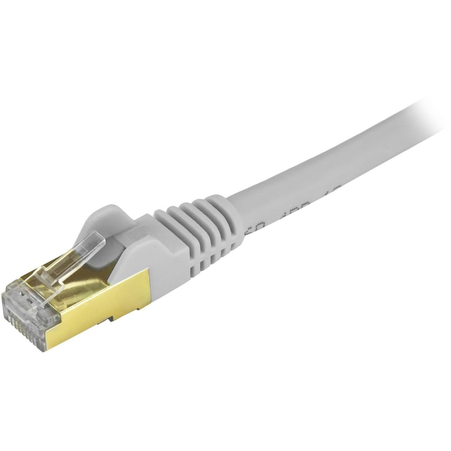 StarTech.com 5 ft CAT6a Ethernet Cable - 10GbE Gray UL/TIA Certified - Image 3
