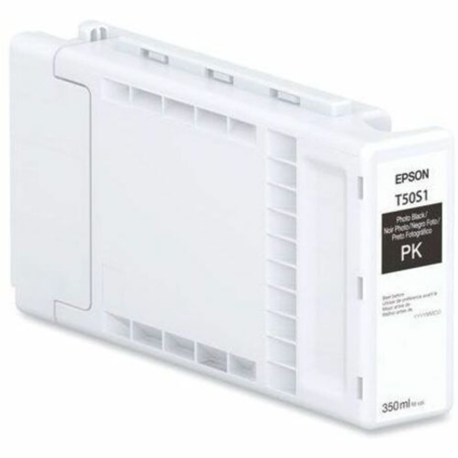 Epson UltraChrome XD3 T50S Original High Yield Inkjet Ink Cartridge - Photo Black - 1 Pack - Inkjet - High Yield - 1 Pack