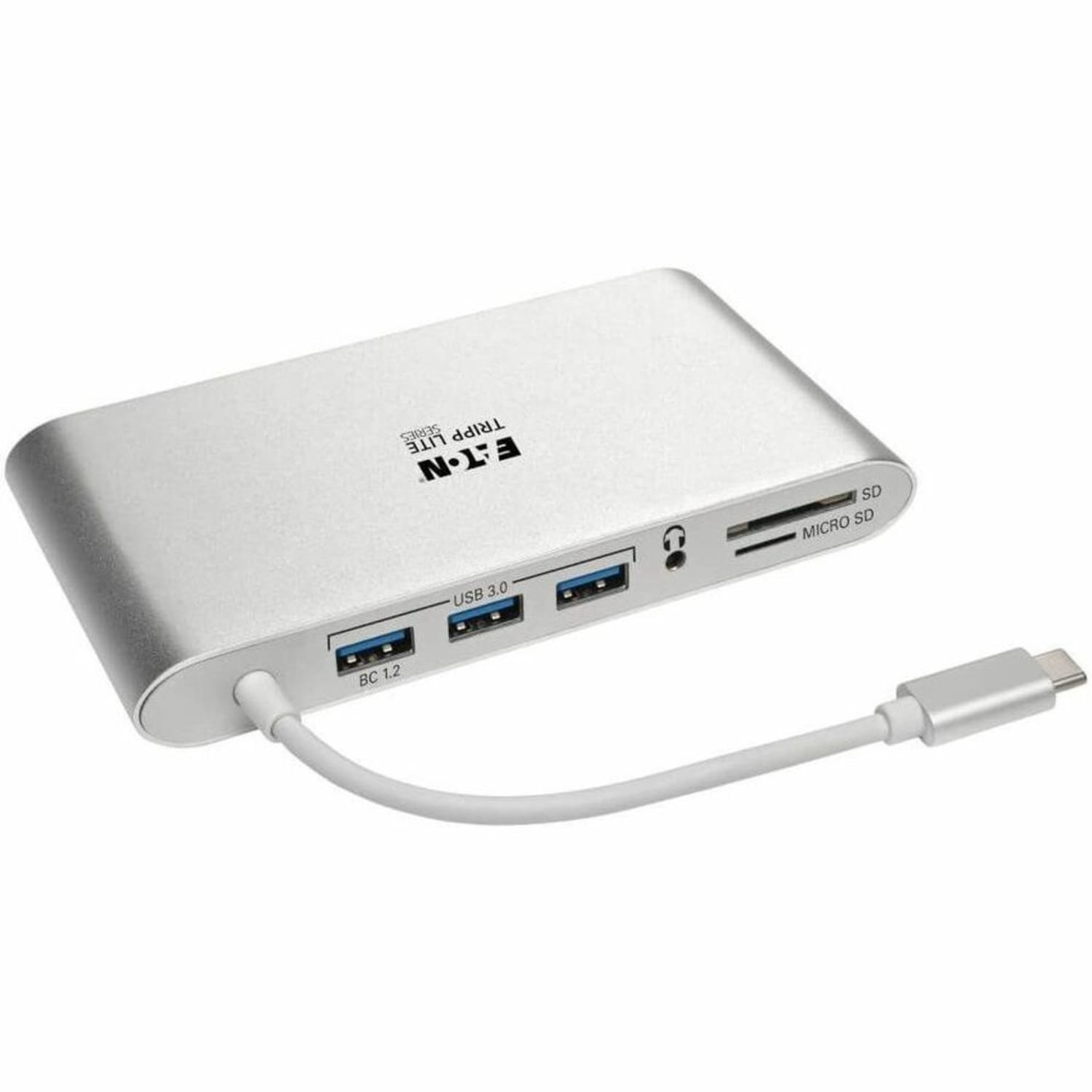 Tripp Lite USB-C Docking Station w/ USB-A , HDMI, VGA, mDP, Gbe, Memory Cards 3.5mm, USB C PD Charging 4K @ 30Hz - - U442DOCK1 - Image 6