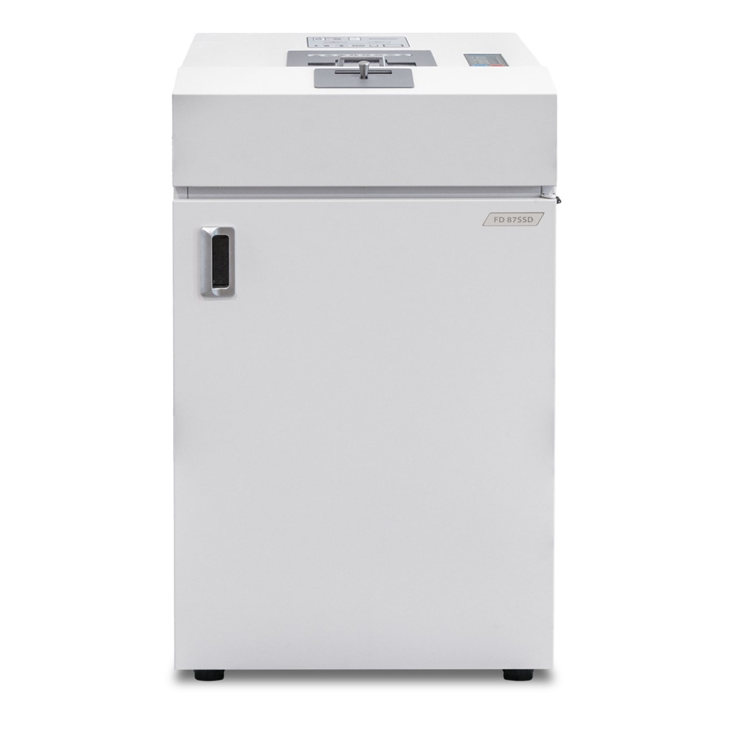 Formax OnSite Cross-Cut Multimedia Office Shredder For Moblie Phones, SSDs, Mini-Tablets, CDs/DVDs, FD 87SSD