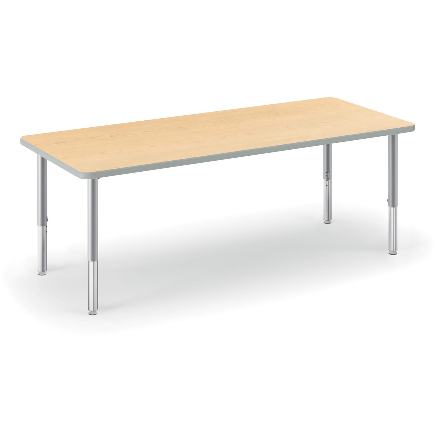 HON Build Rectangular Table Top, 1 3/16inH x 60inW x 24inD, Natural Maple - Image 5