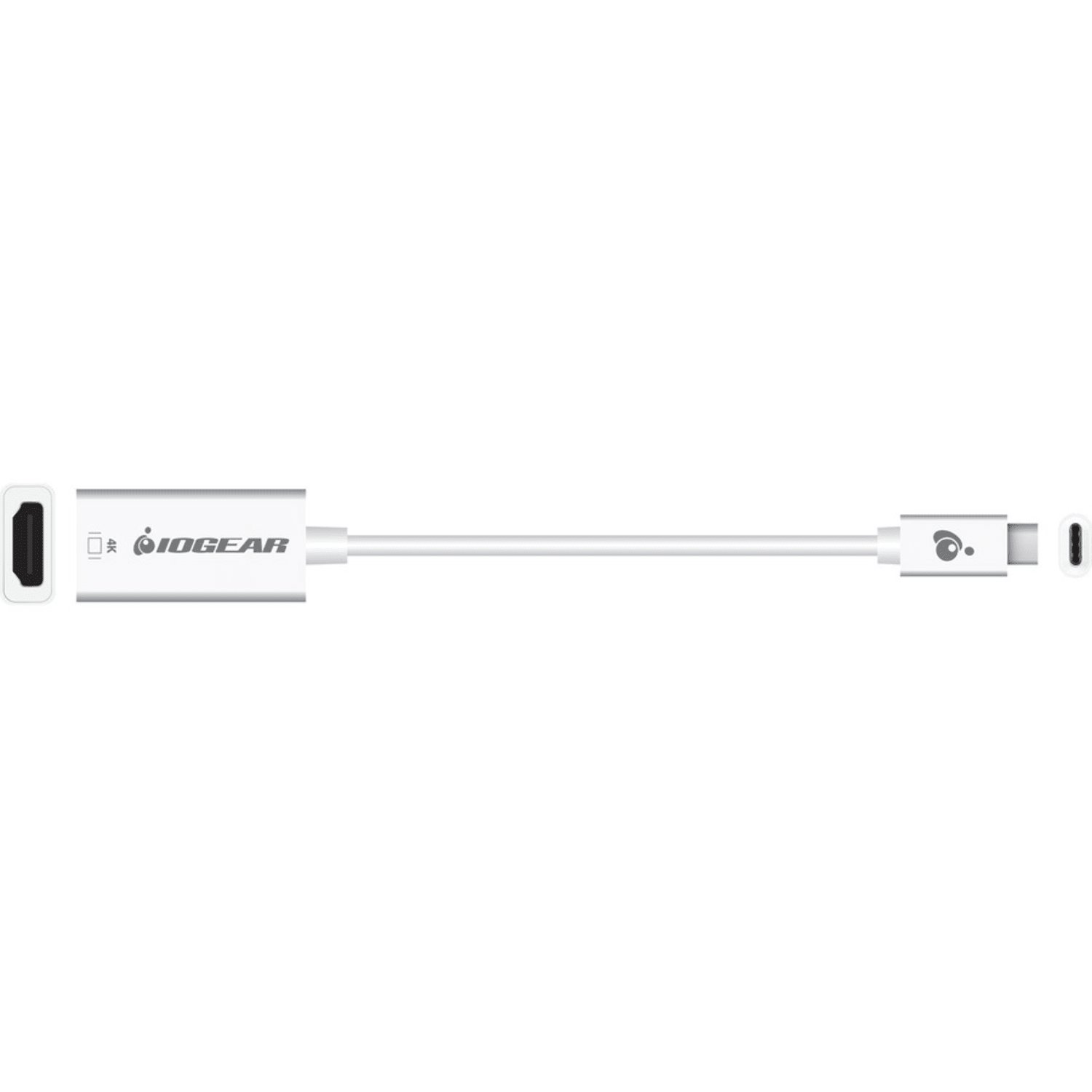 IOGEAR USB Type-C to HDMI Adapter - 1 x HDMI Digital Audio/Video Female - 1 x Type C USB 3.1 (Gen 1) USB Male - 4096 x 2160 Supported - 1 - Image 3