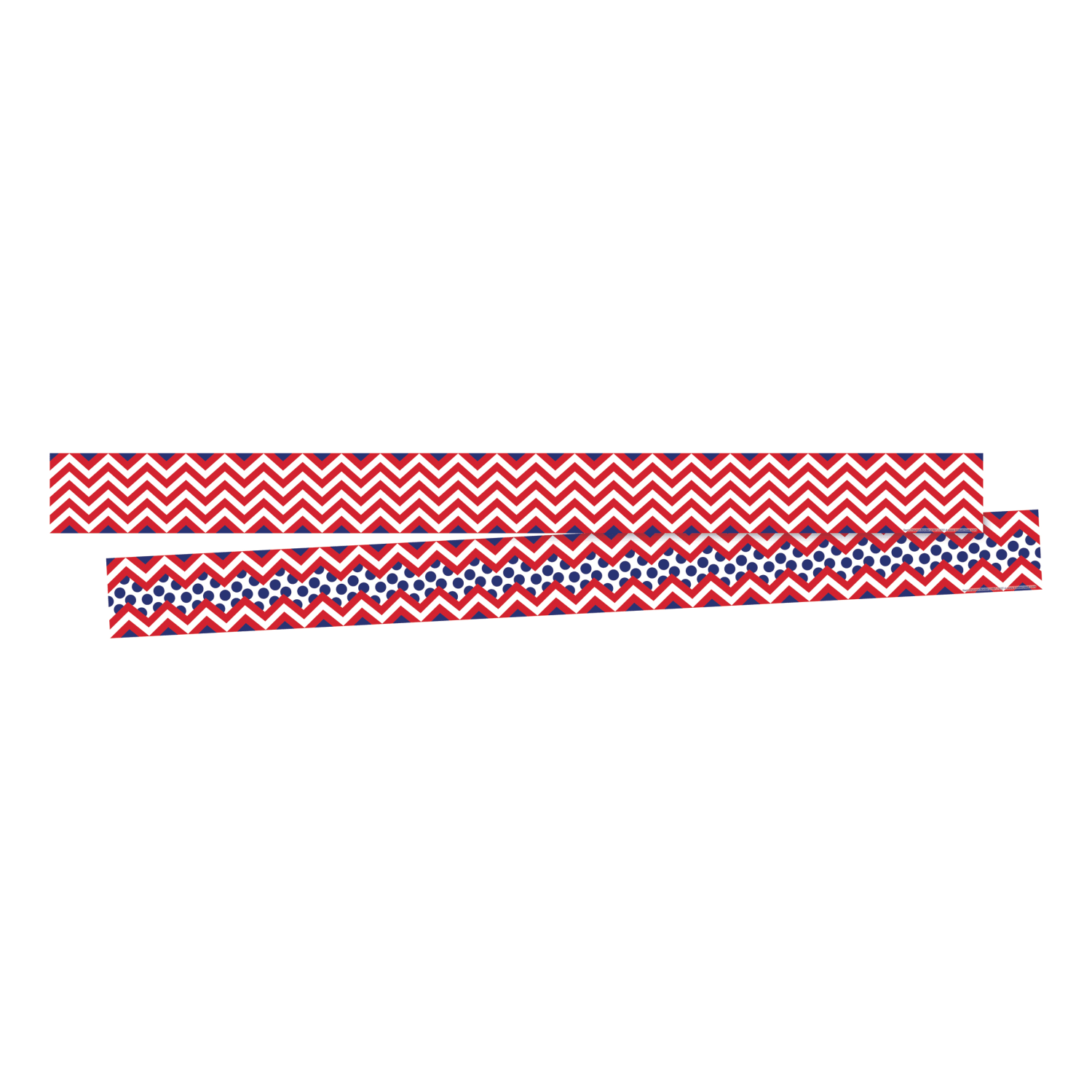 Barker Creek Chevron Double-Sided 6-Design Borders, 3in x 35in, 12 Strips Per Pack, Set Of 6 Packs - Image 6