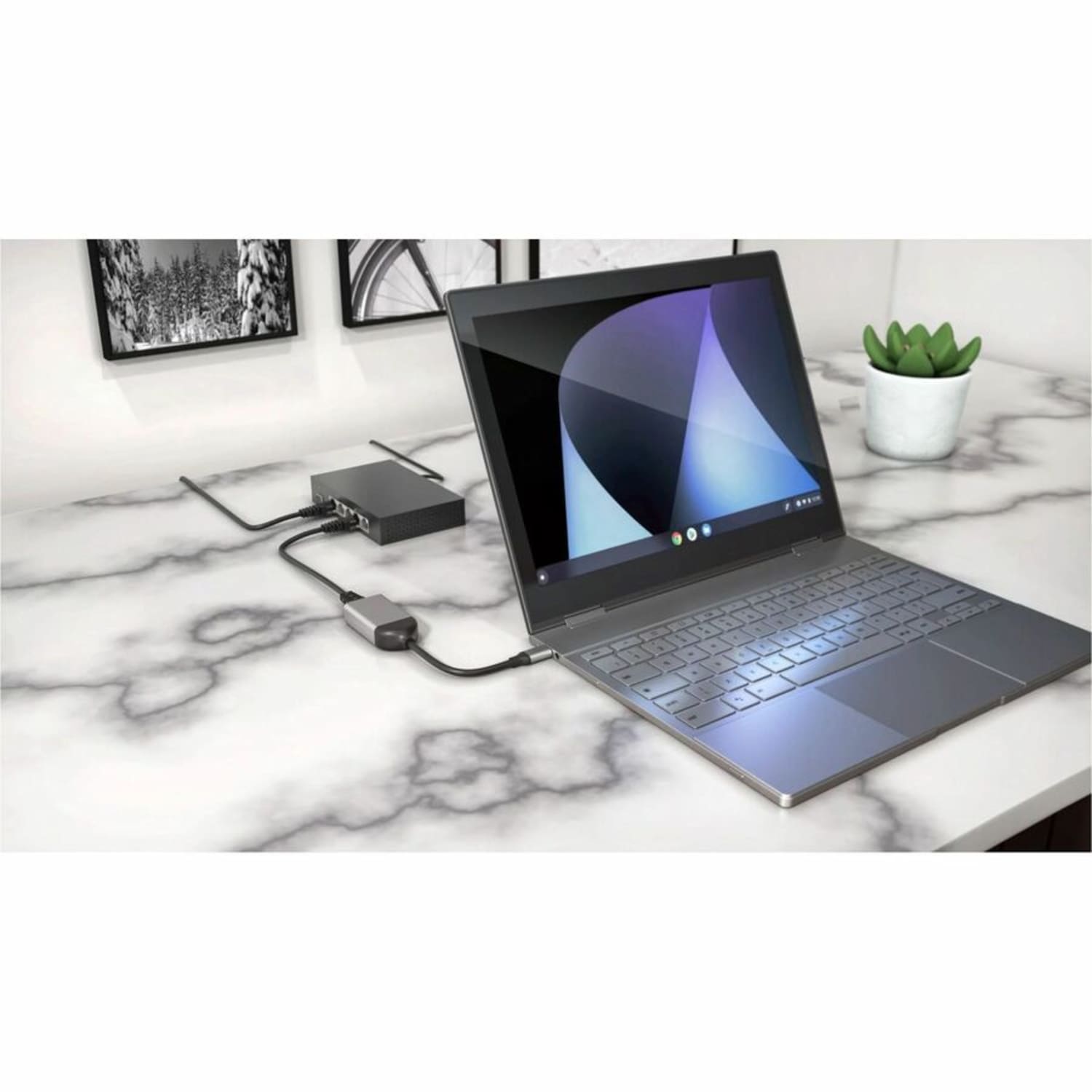 Targus Sanho HyperDrive USB-C To 2.5 Gbps Ethernet Adapter, HD425B - Image 3