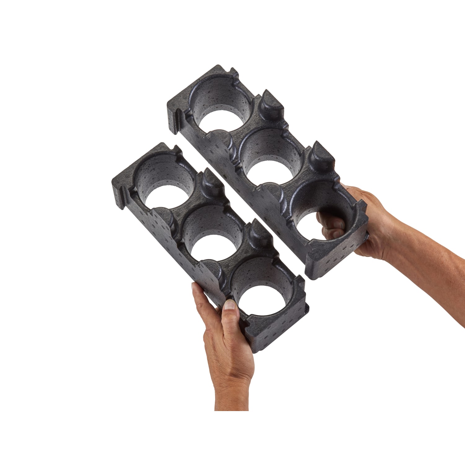Cambro Cam GoBox Insulated Beverage Cup Holders, Black, Pack Of 2 Holders - Image 4