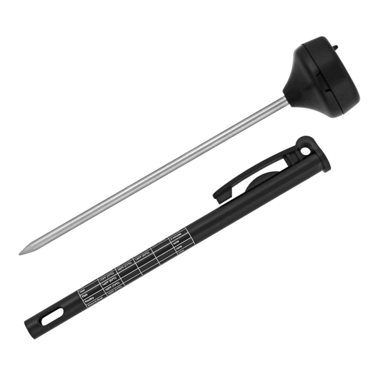 Escali Digital Pocket Thermometer - 40 deg.F (-40 deg.C) to 500 deg.F (260 deg.C) - Antimicrobial, Pocket Clip, Easy to Read, Suction Cup, Ant - DHT1 - Image 3