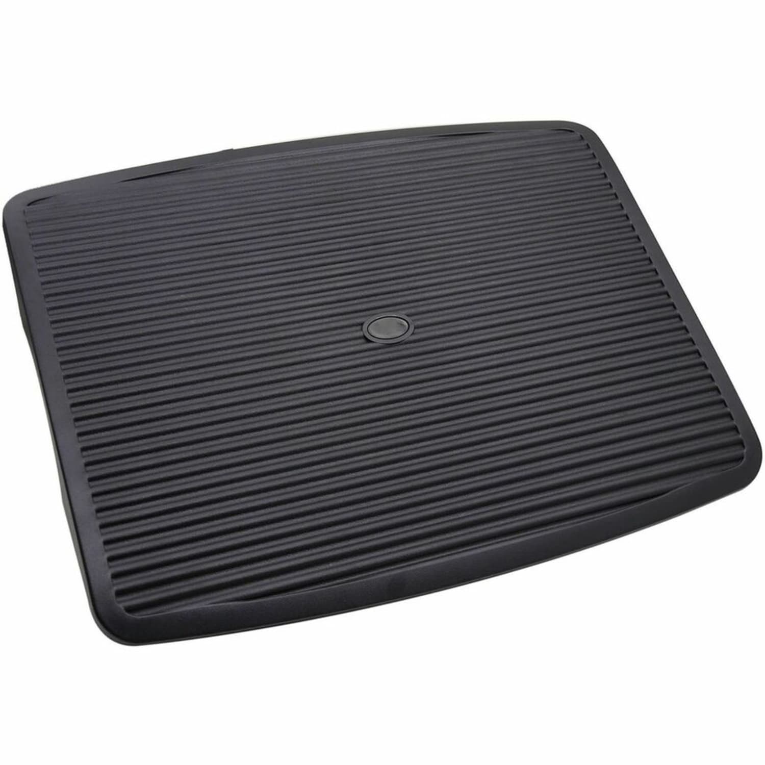 Lorell Ergonomic Rocking Footrest - Black - Plastic - 1 Each - Image 3