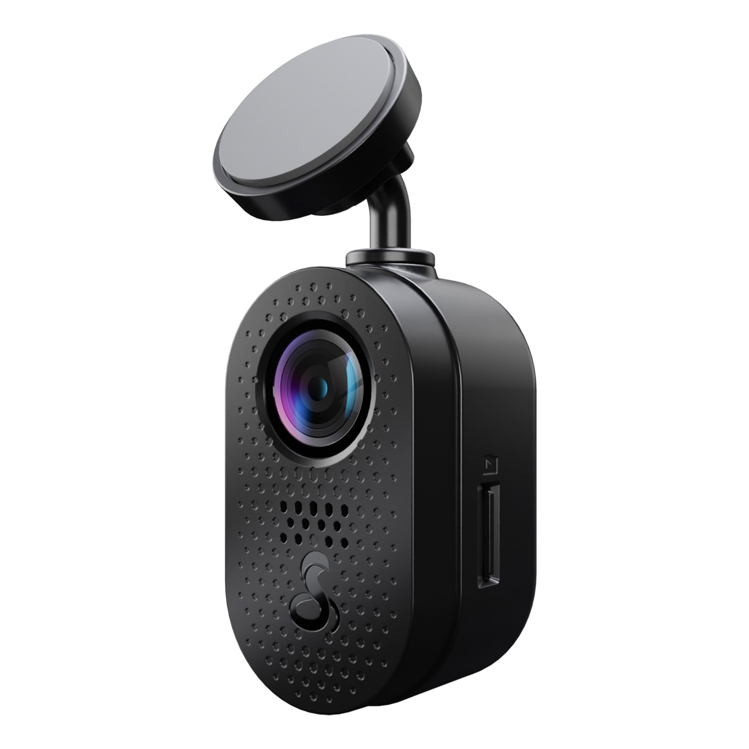 Cobra Front 1440p Smart Dash Cam with Wi-Fi and microSD Card, Black, SC120