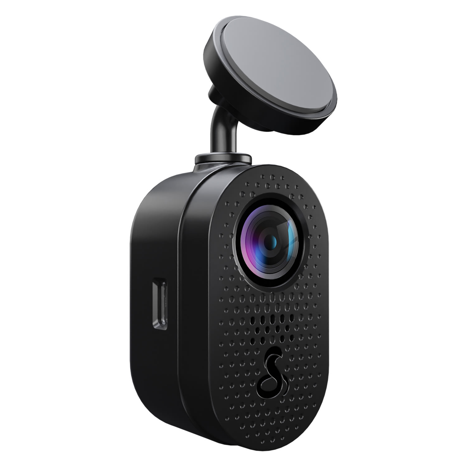 Cobra Front 1440p Smart Dash Cam with Wi-Fi and microSD Card, Black, SC120 - Image 3