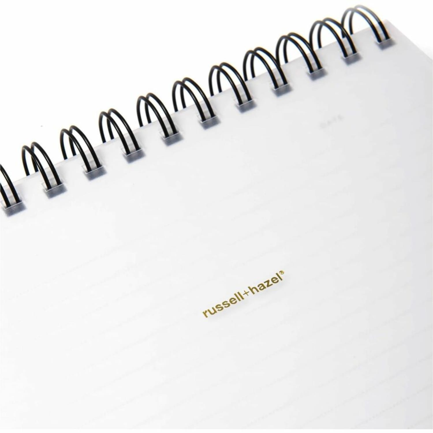 Russell & Hazel Jotter Spiral Notebook, Memo, 7in x 9in, 196 Pages, White - Image 5