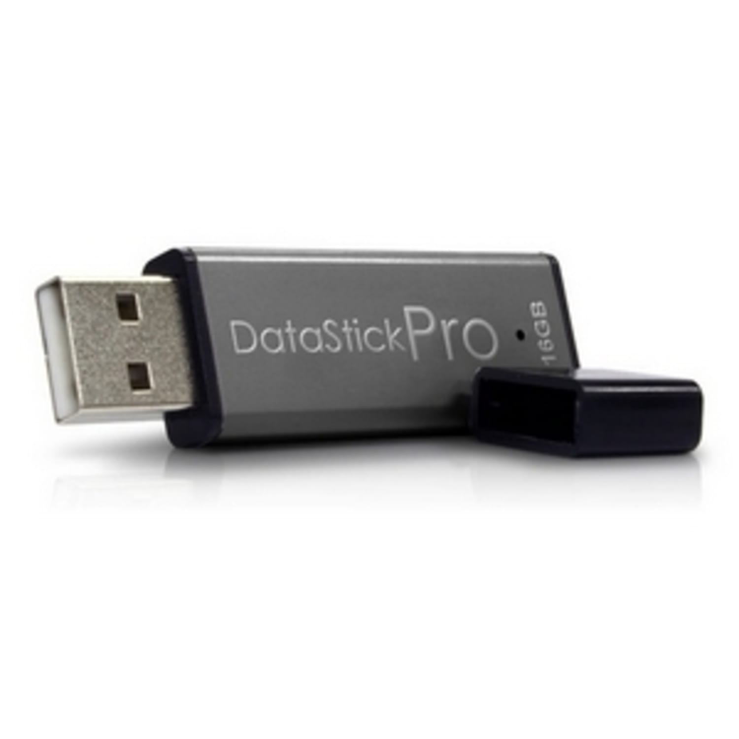 Centon DataStick Pro USB 2.0 Flash Drive, 16GB, Gray - Image 6