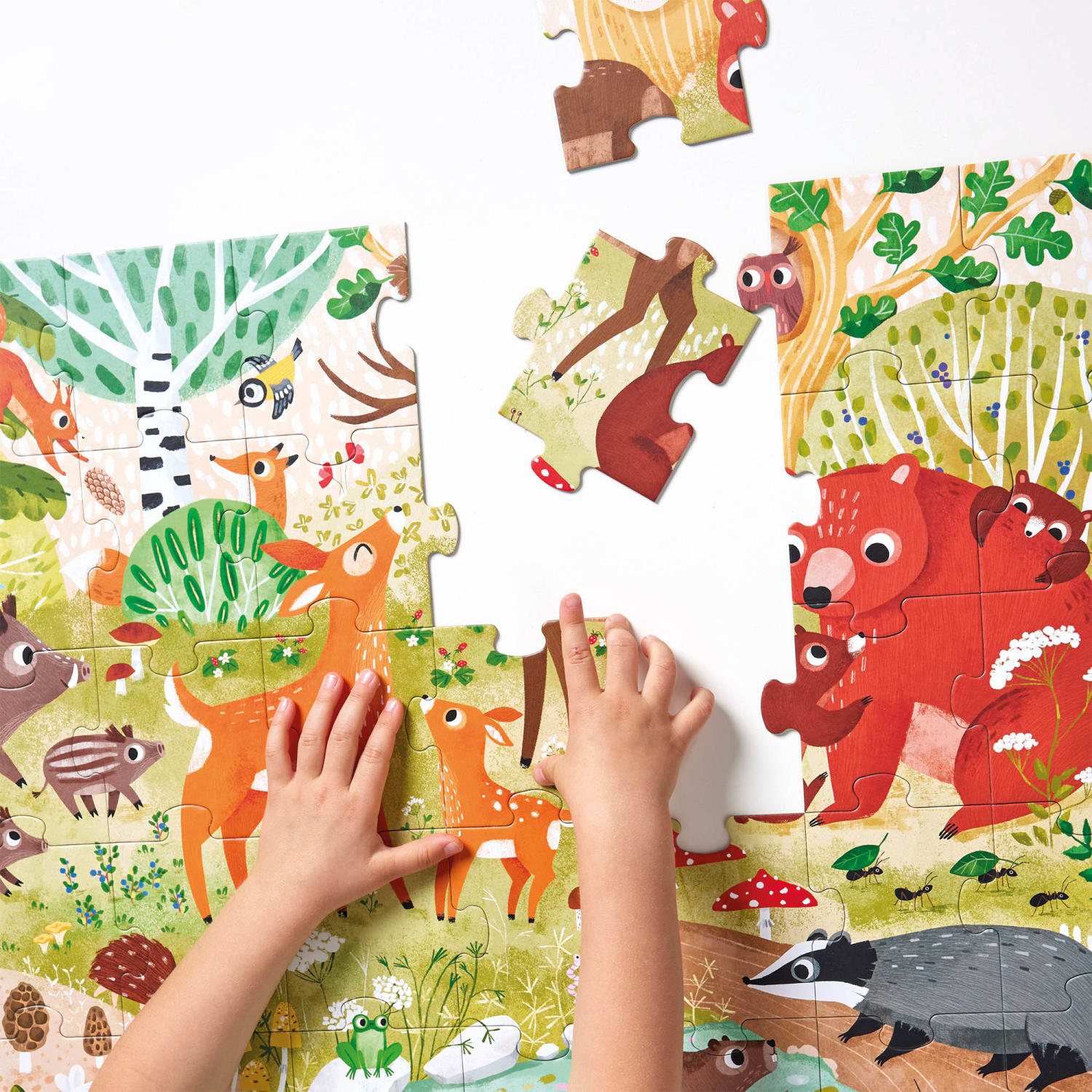 Banana Panda Wild Jumbo Puzzle Forest Animals, Ages 3+ - Image 5